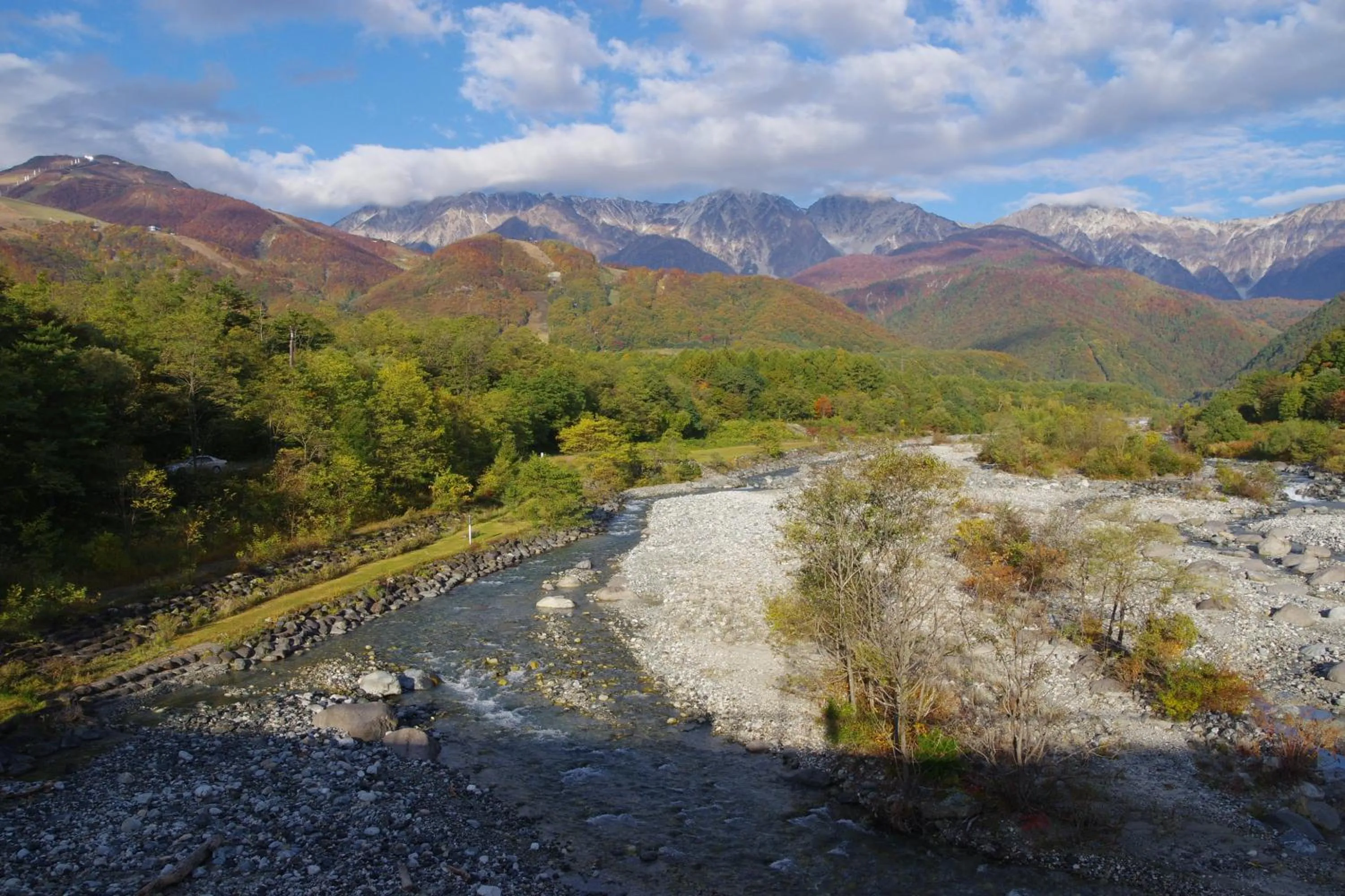 Natural landscape in Hakuba Ski-Kan