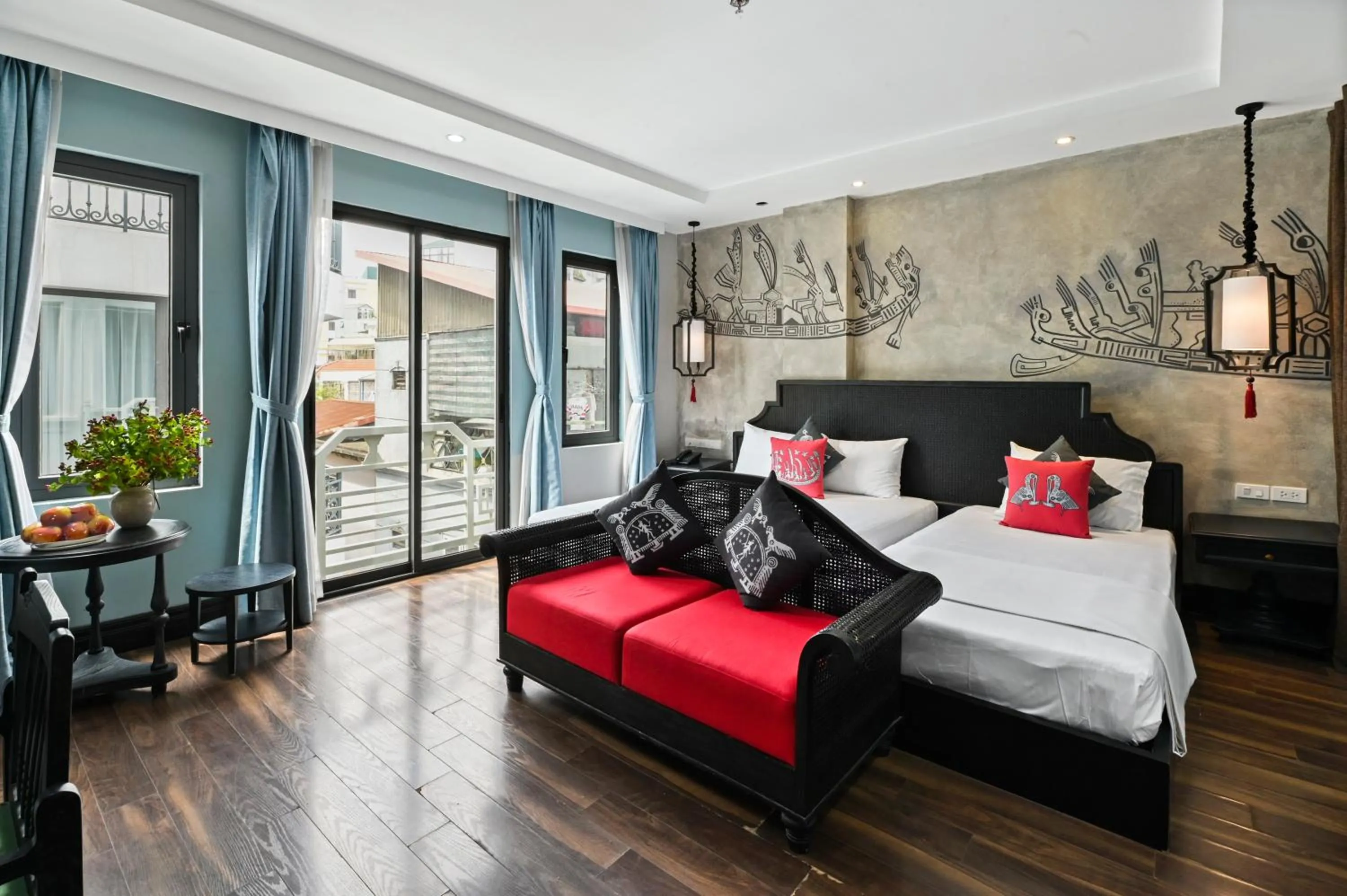 Bed in 22Land Residence Hotel & Spa 52 Ngo Huyen