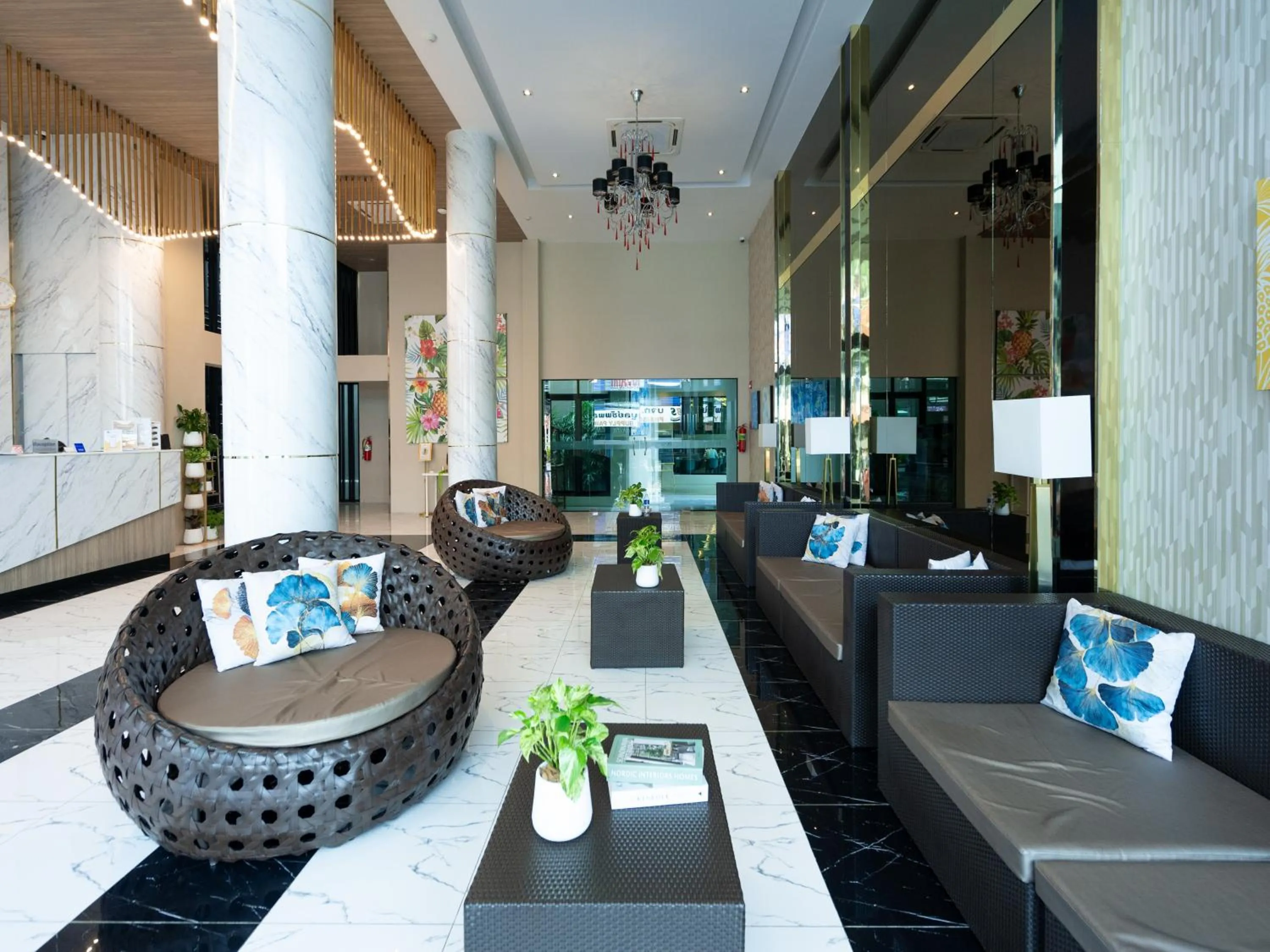Lobby or reception in Patong Bay Residence