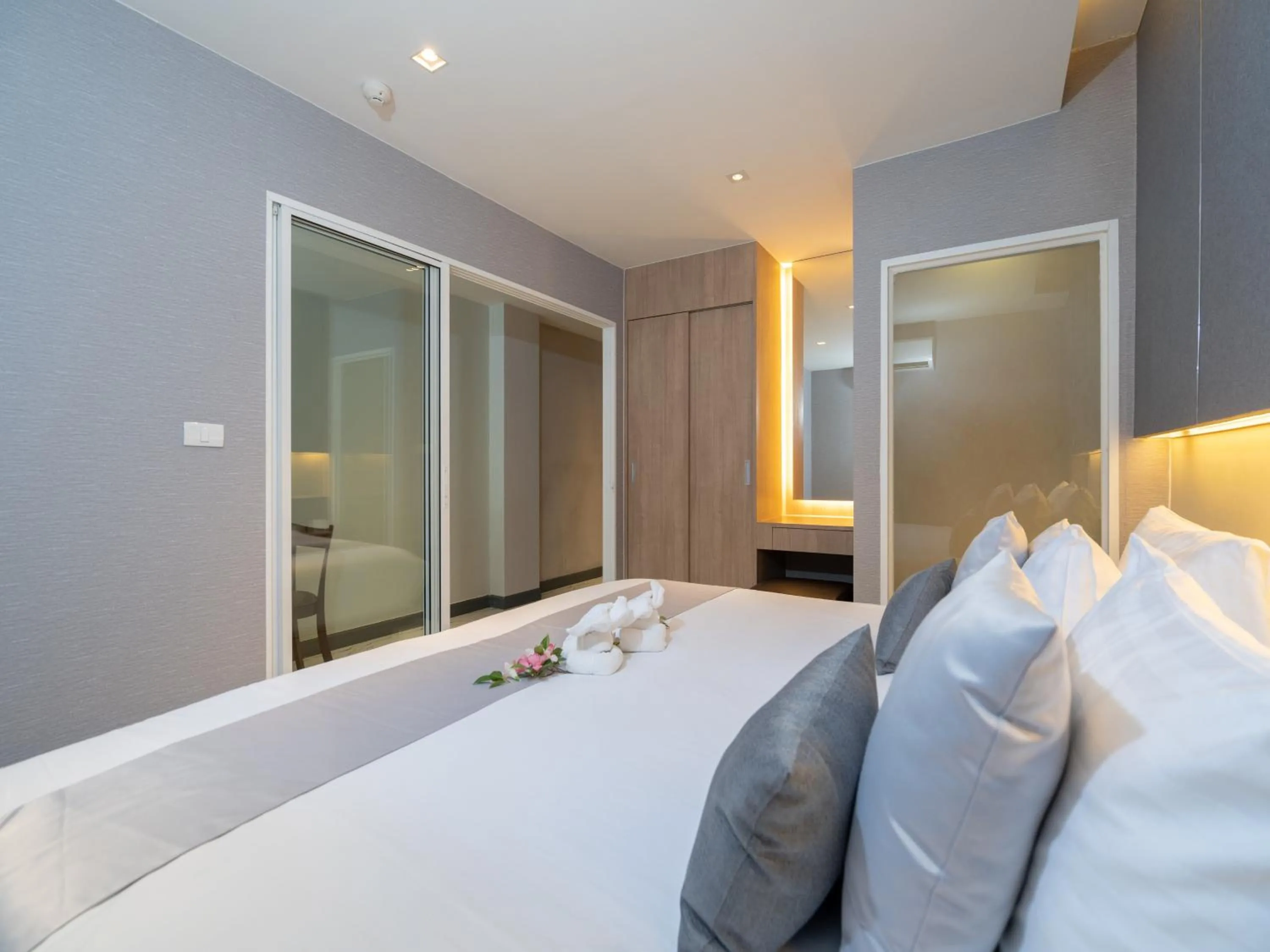 Bedroom in Patong Bay Residence