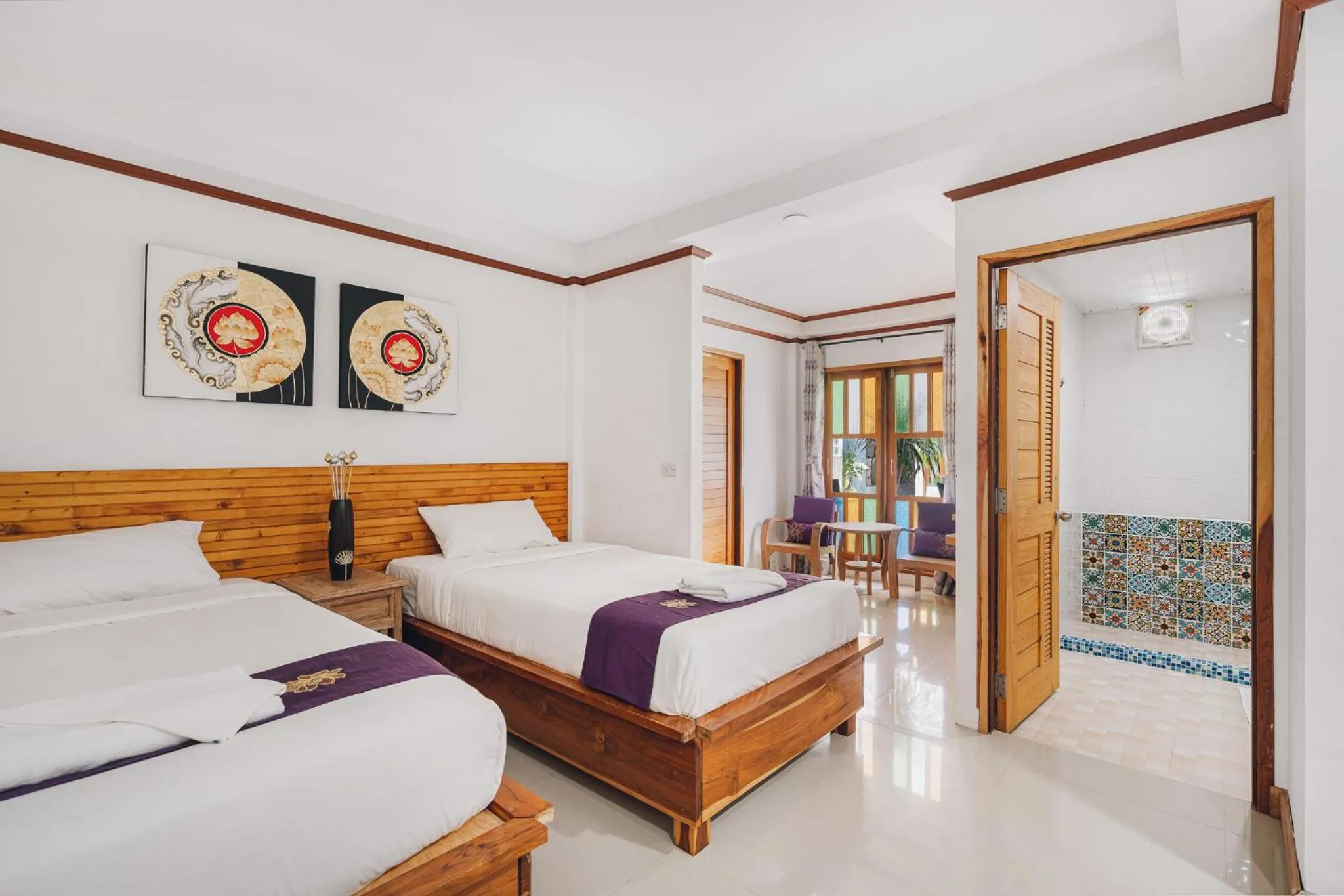 Photo of the whole room, Bed in The Villager Fishermans Village