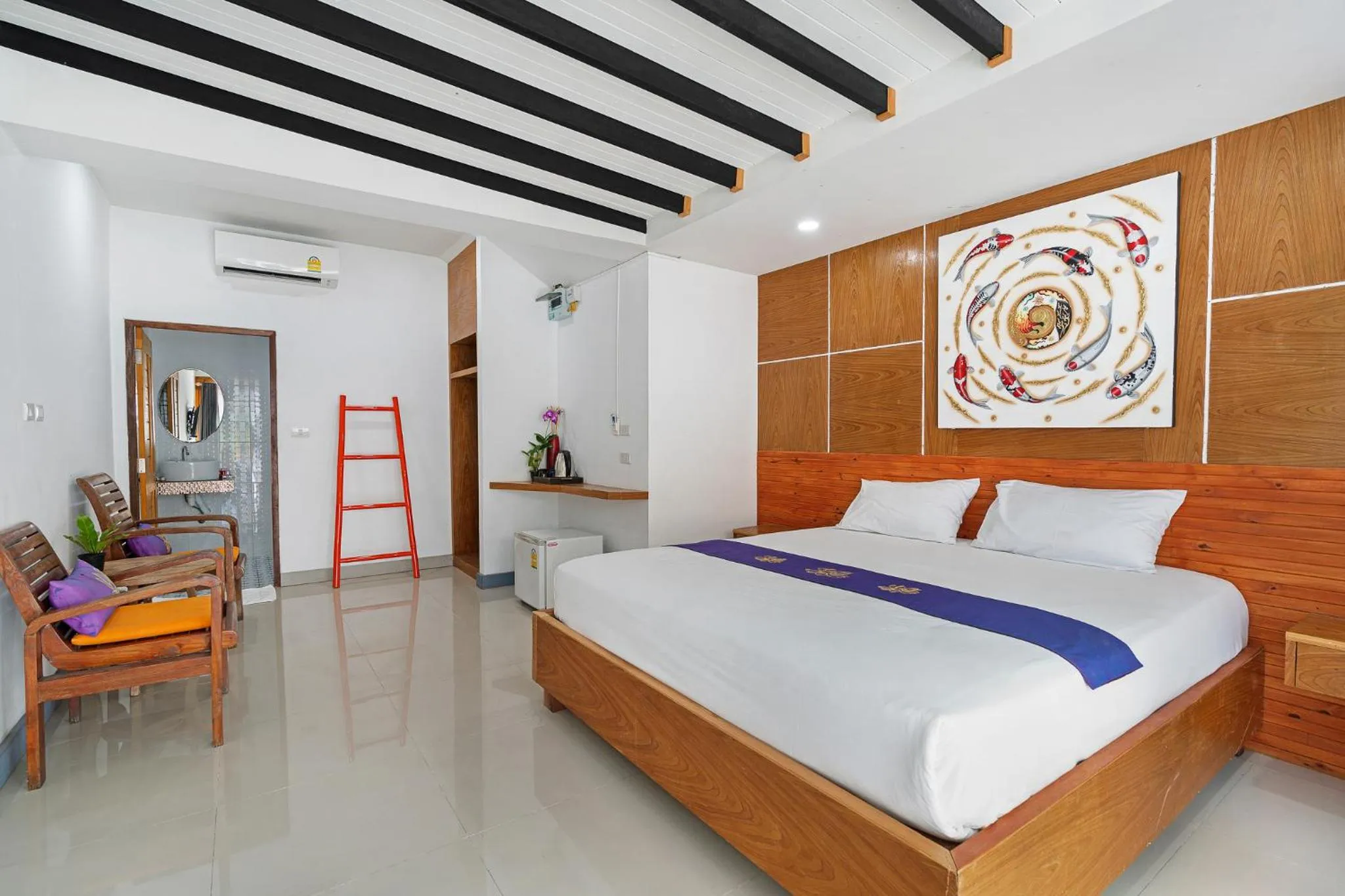 Bed in The Villager Fishermans Village