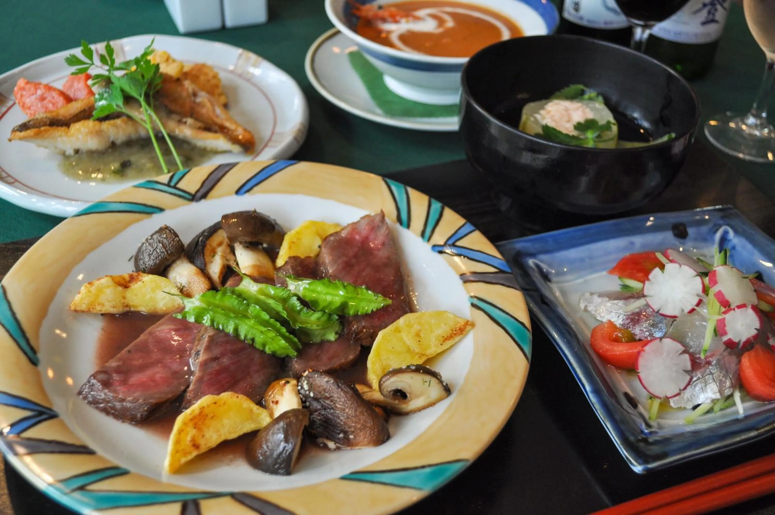 Food in Camellia Inn Yukitsubaki