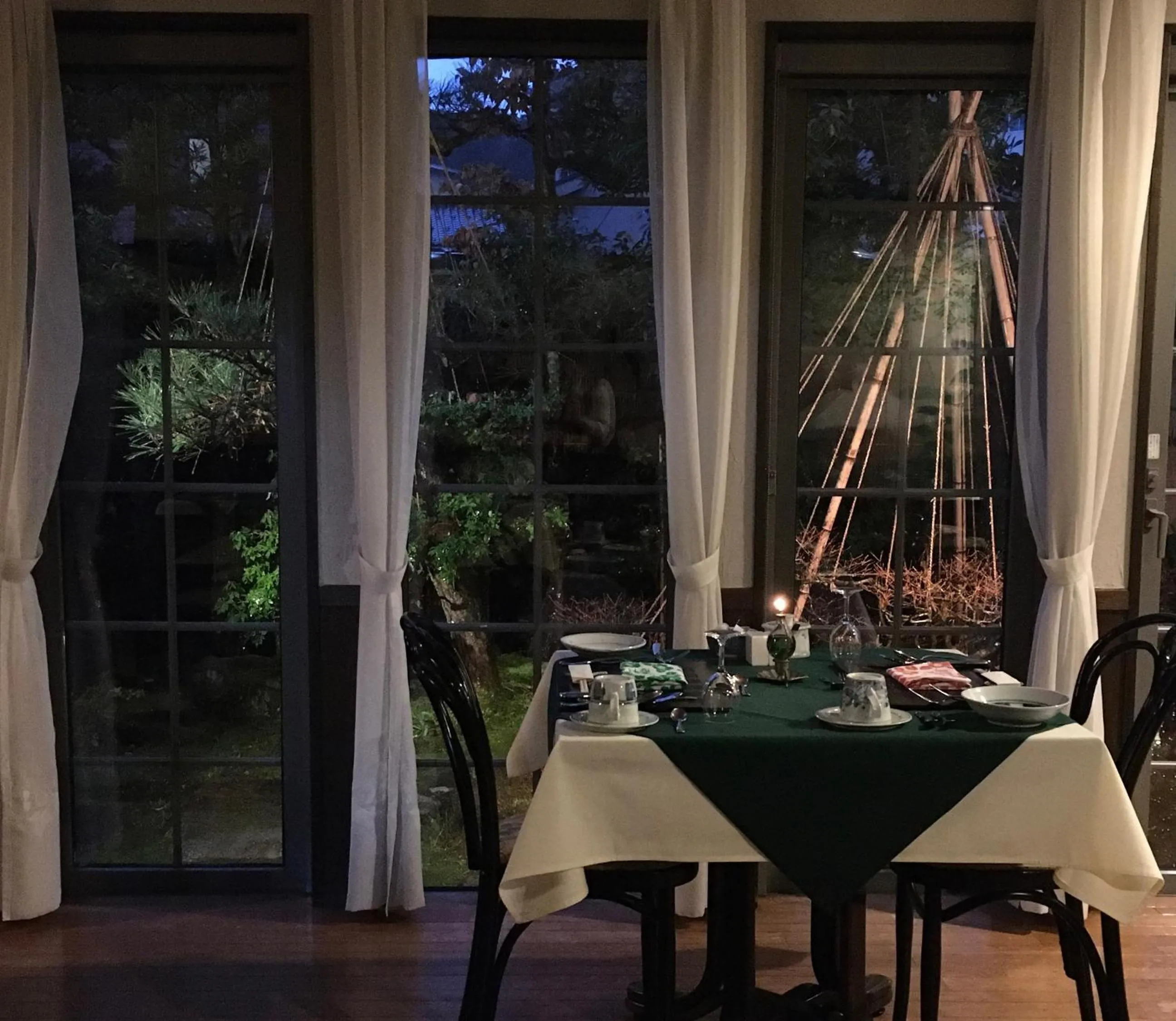 Dining area in Camellia Inn Yukitsubaki