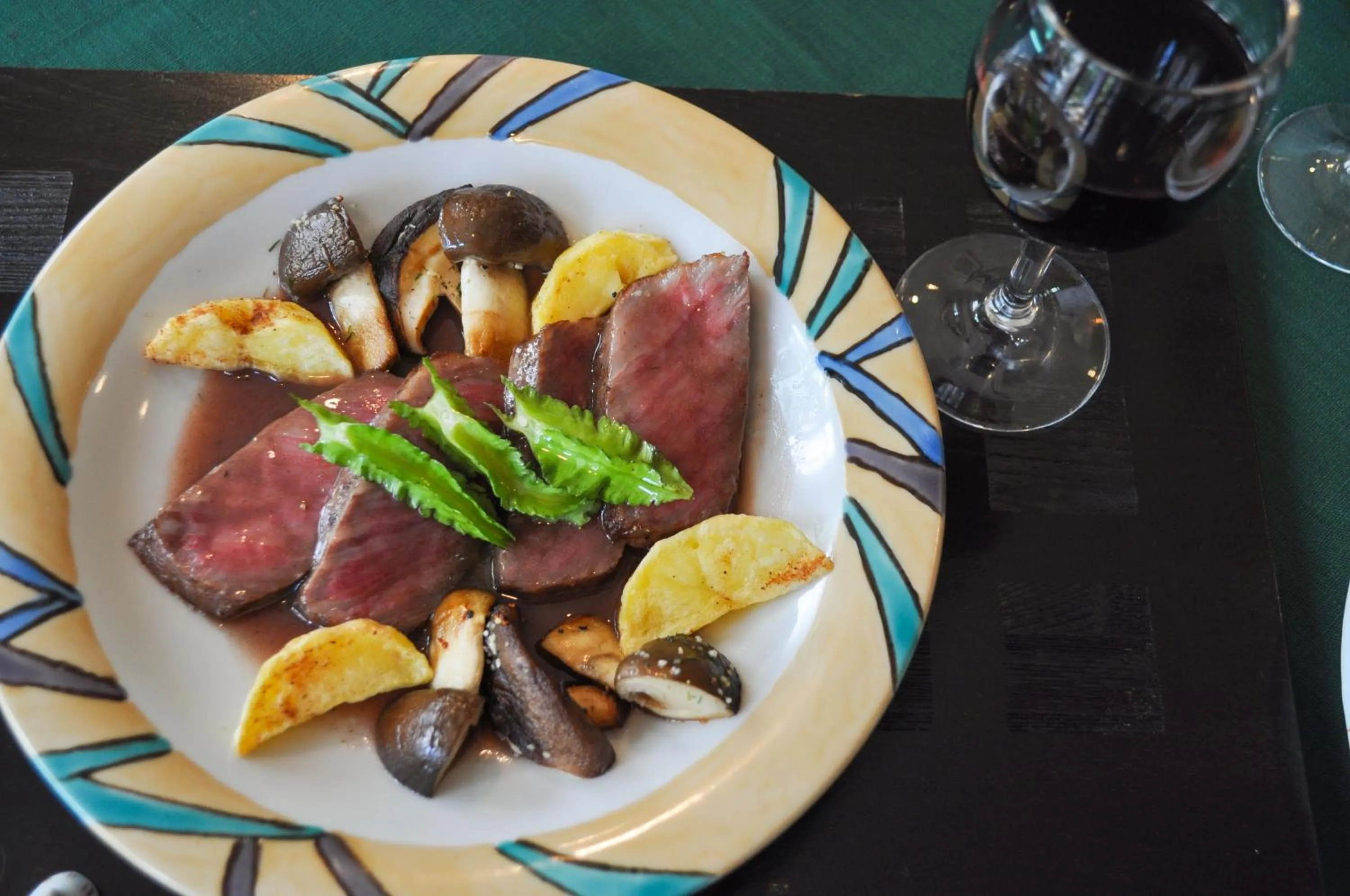 Dinner in Camellia Inn Yukitsubaki