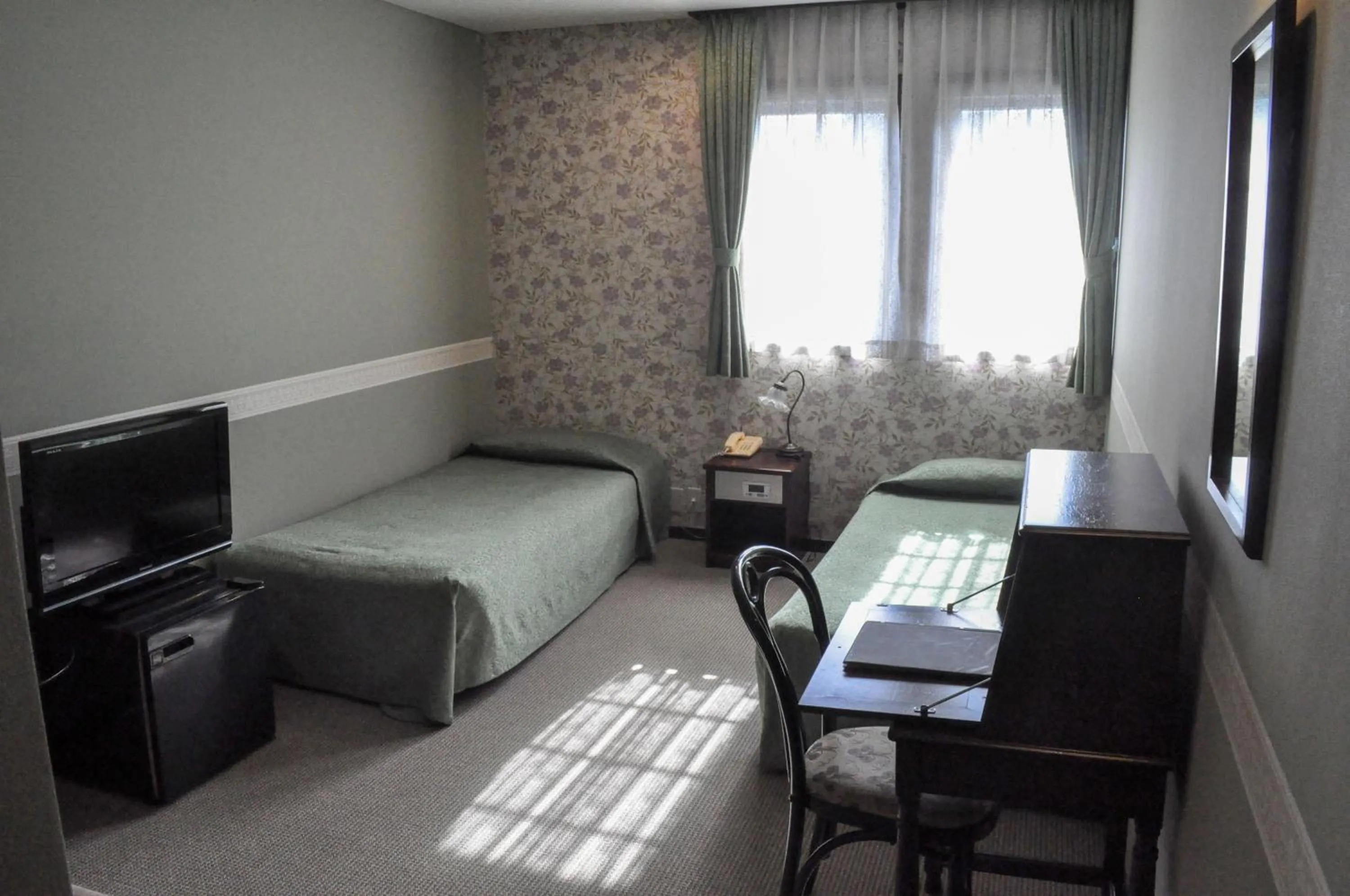 Bed in Camellia Inn Yukitsubaki