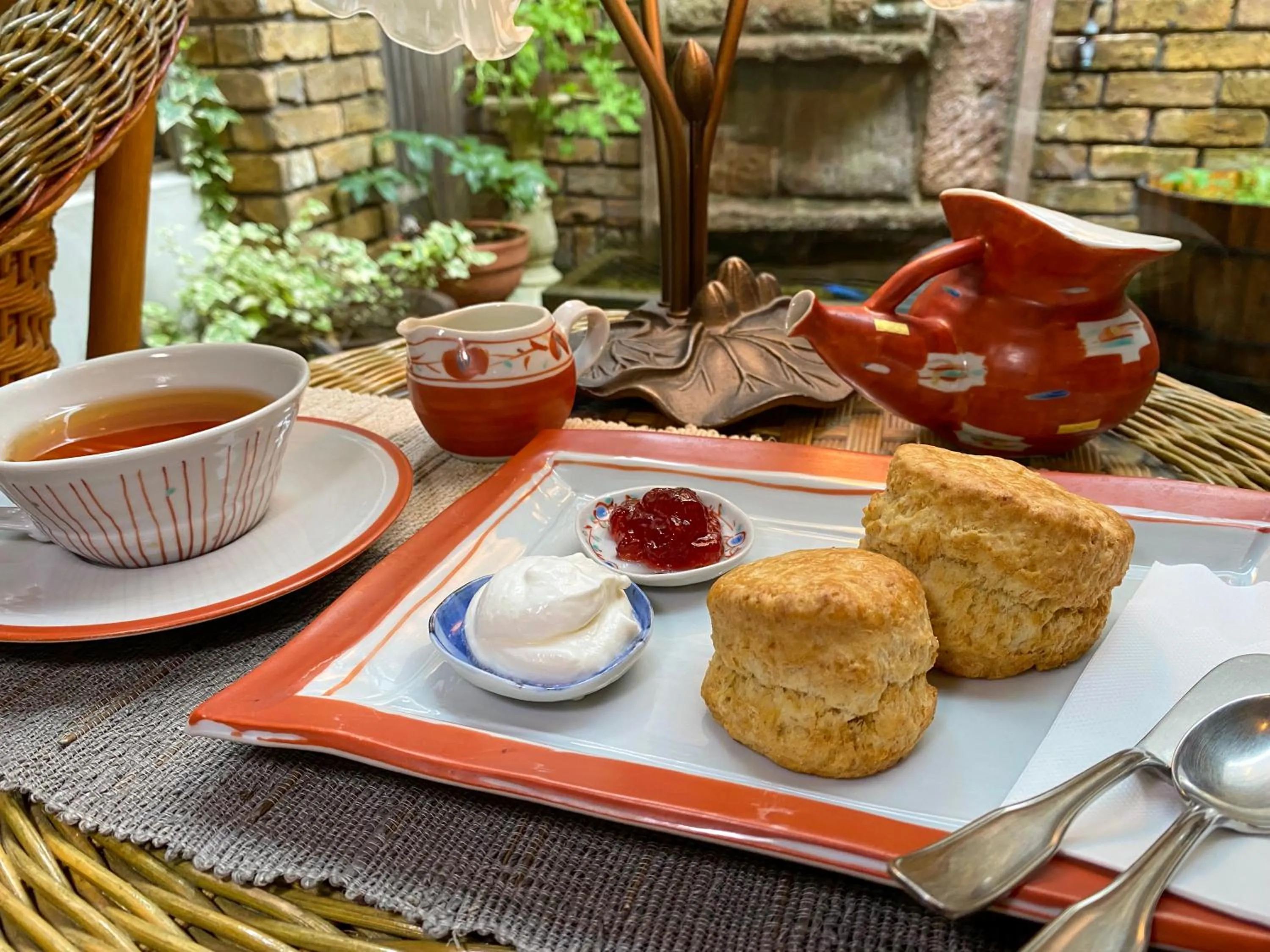 Food and drinks in Camellia Inn Yukitsubaki