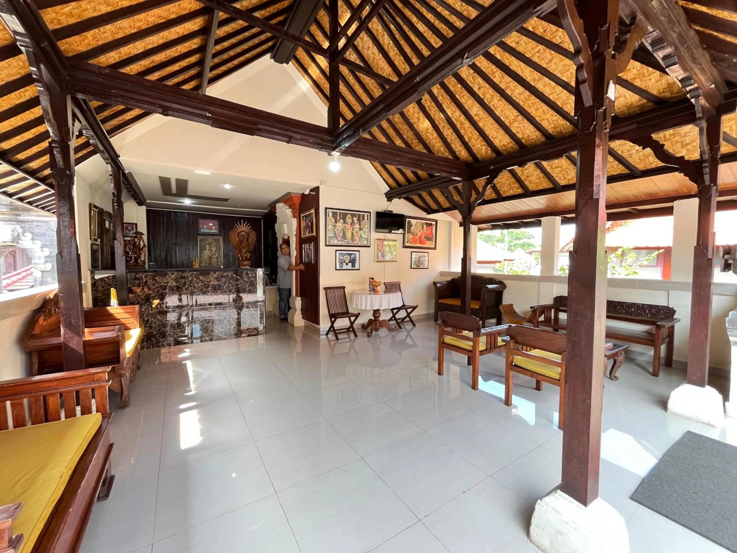 Lobby or reception in Pande Permai Bungalows