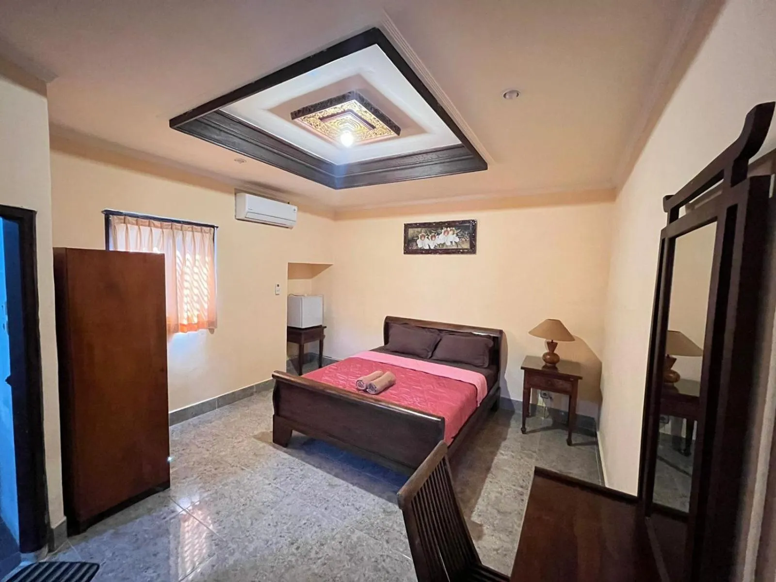 Bedroom, Bed in Pande Permai Bungalows