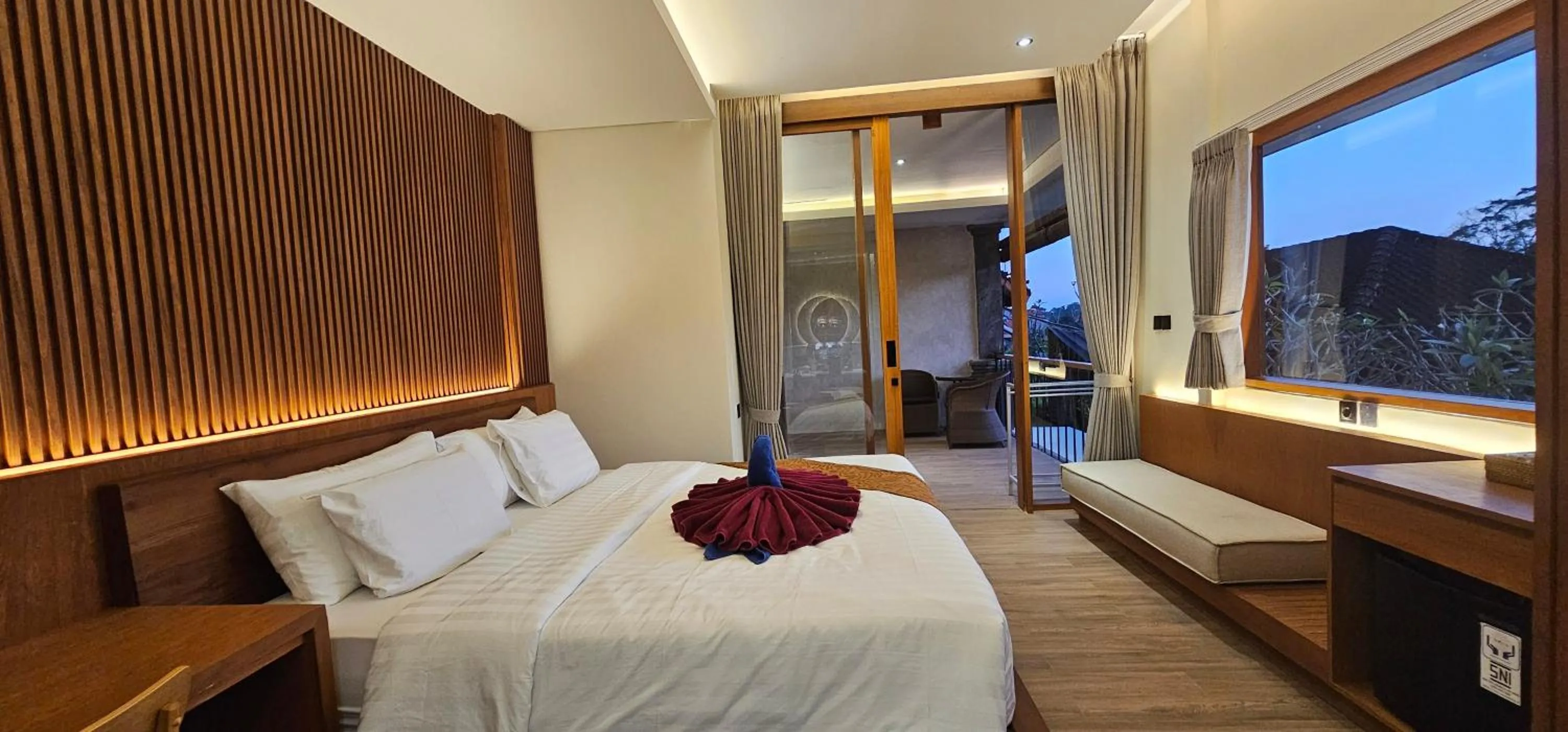 Bed in Kun - Kun Guest House Ubud