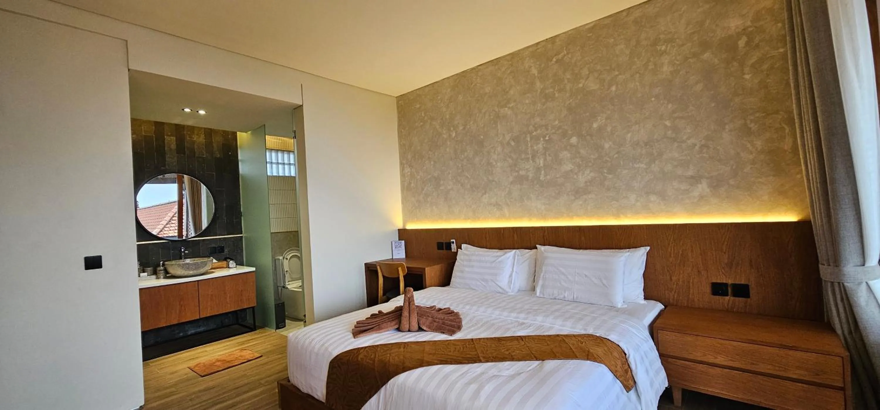 Bed in Kun - Kun Guest House Ubud