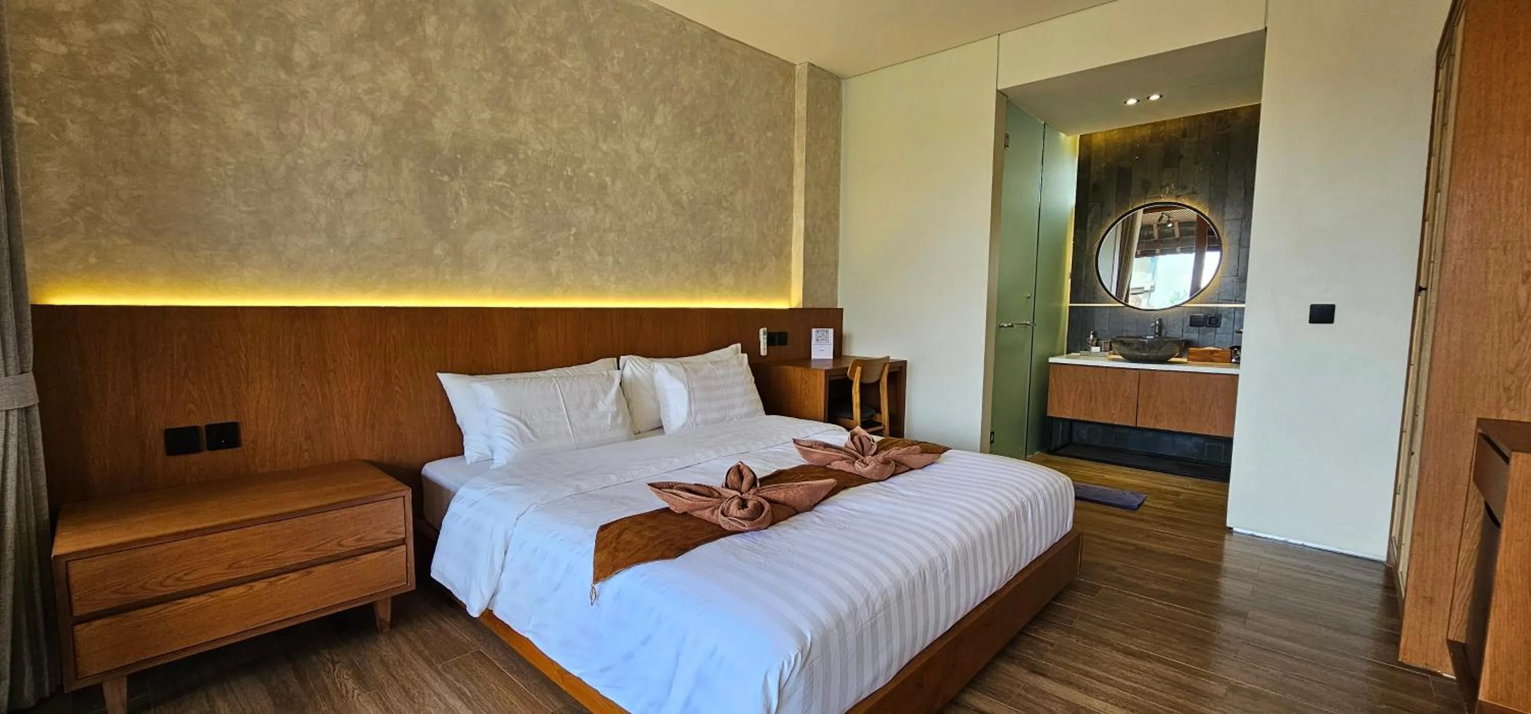 Bed in Kun - Kun Guest House Ubud