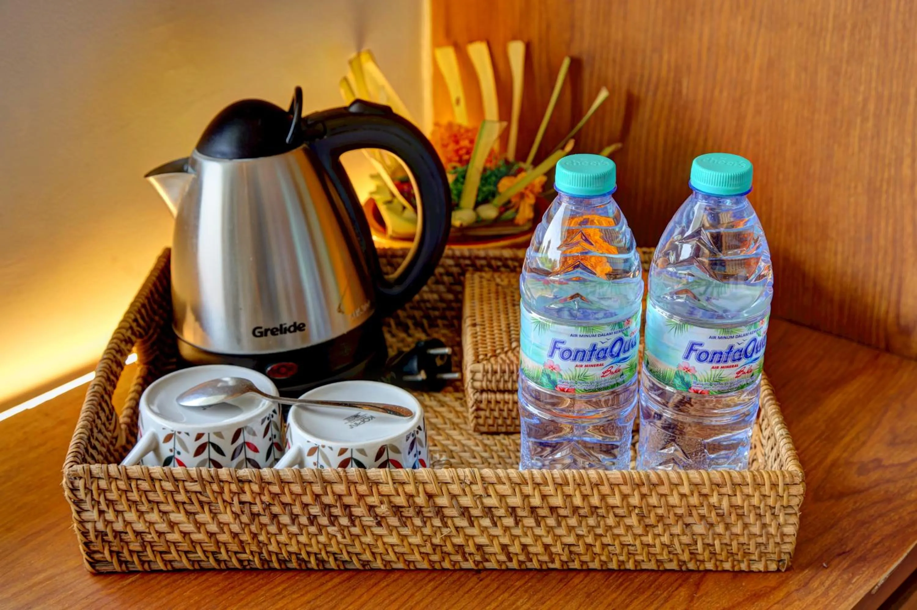 Coffee/tea facilities in Kun - Kun Guest House Ubud