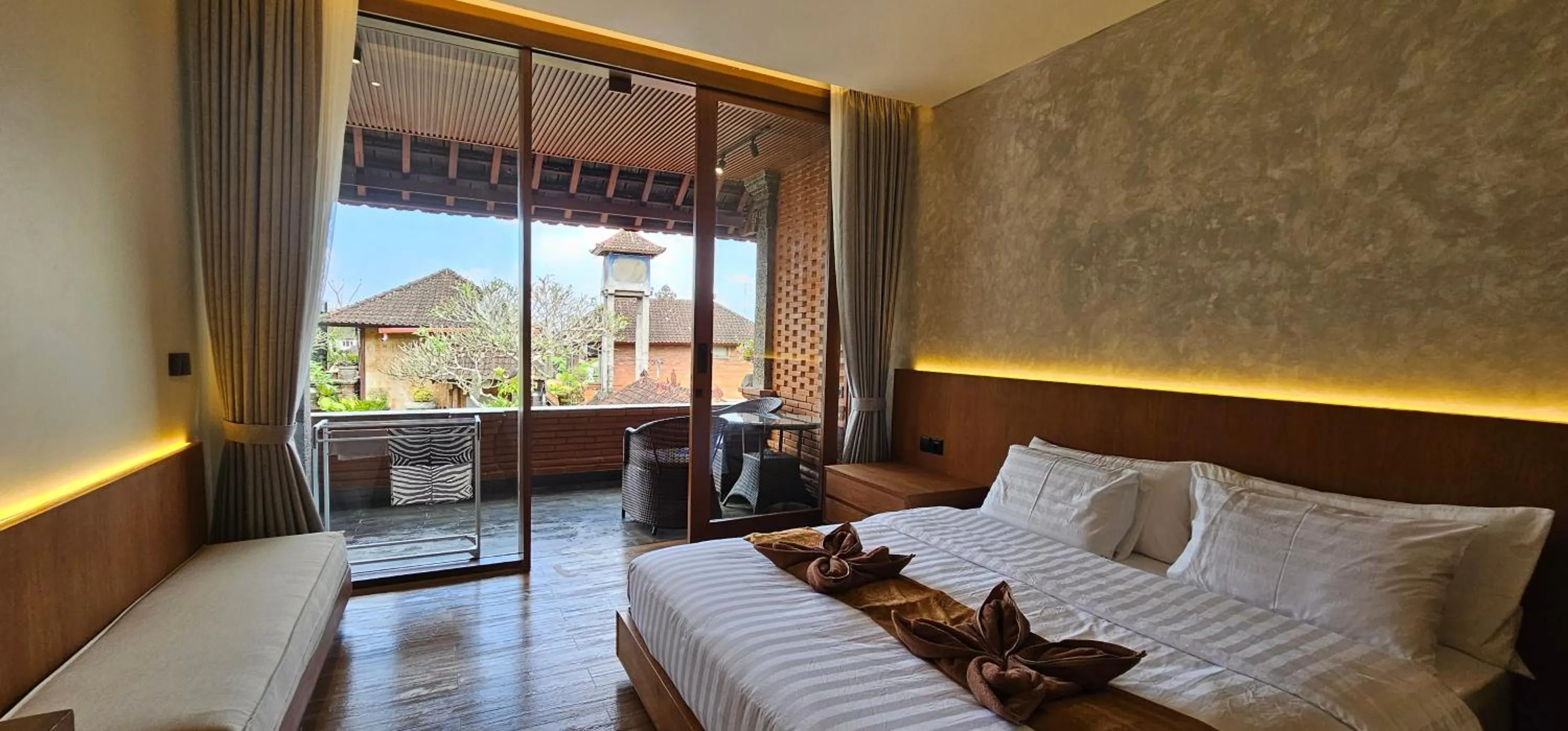 Balcony/Terrace in Kun - Kun Guest House Ubud