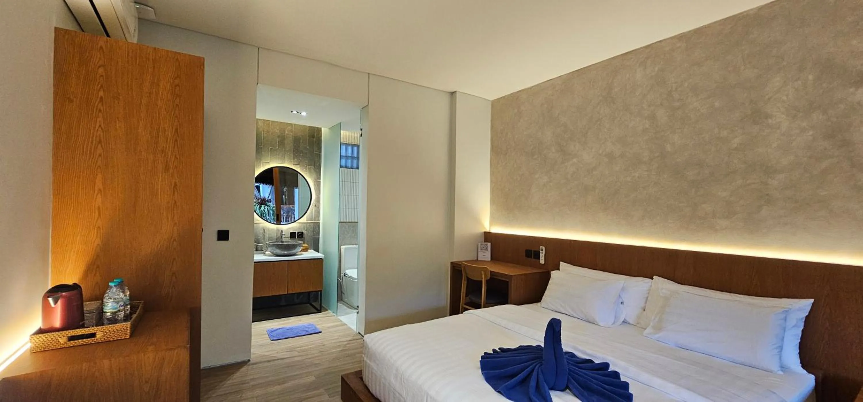 Bed in Kun - Kun Guest House Ubud