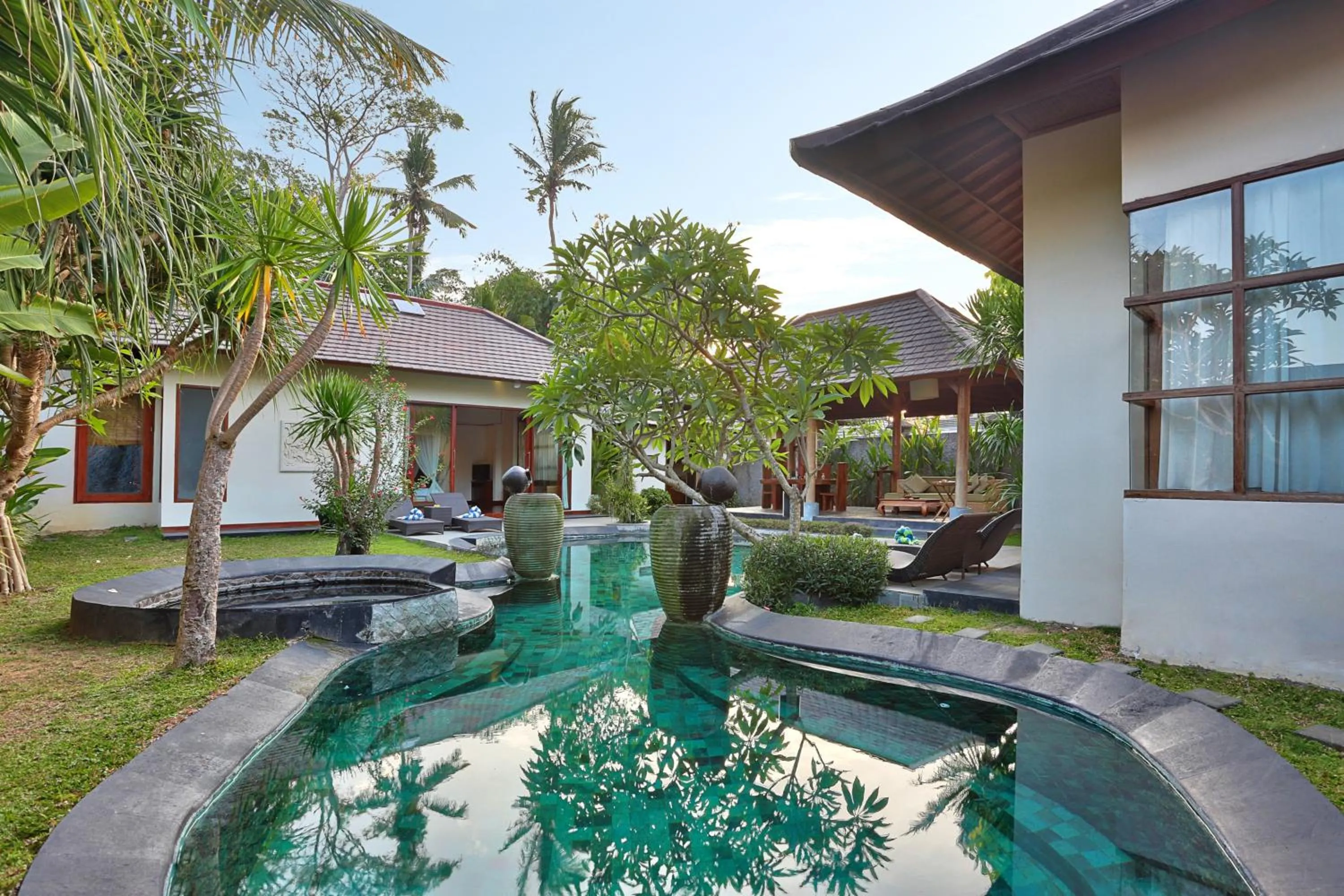 Swimming pool in The Kampung Ubud Villa