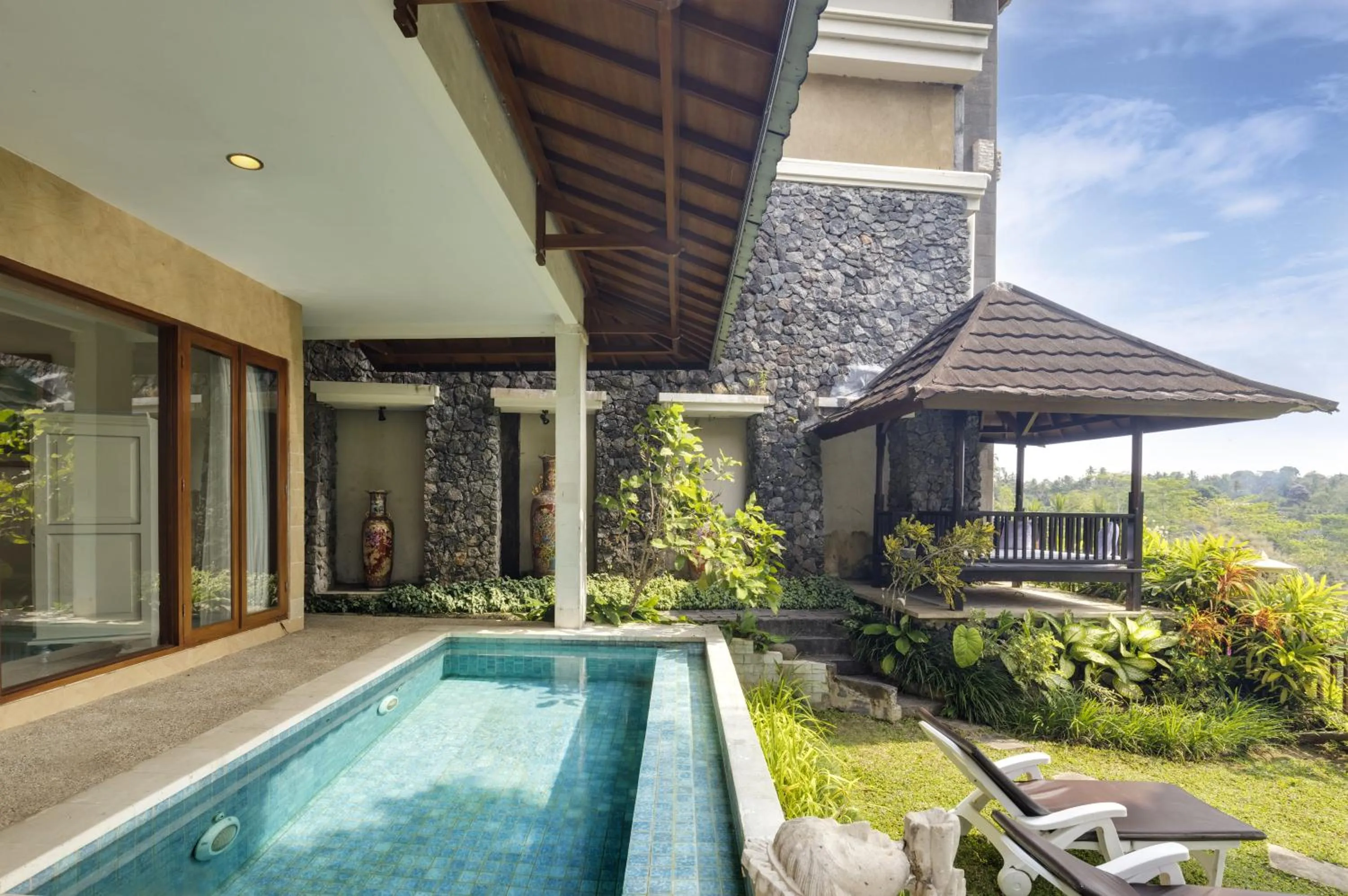 Patio in Rijasa Agung Resort and Villas