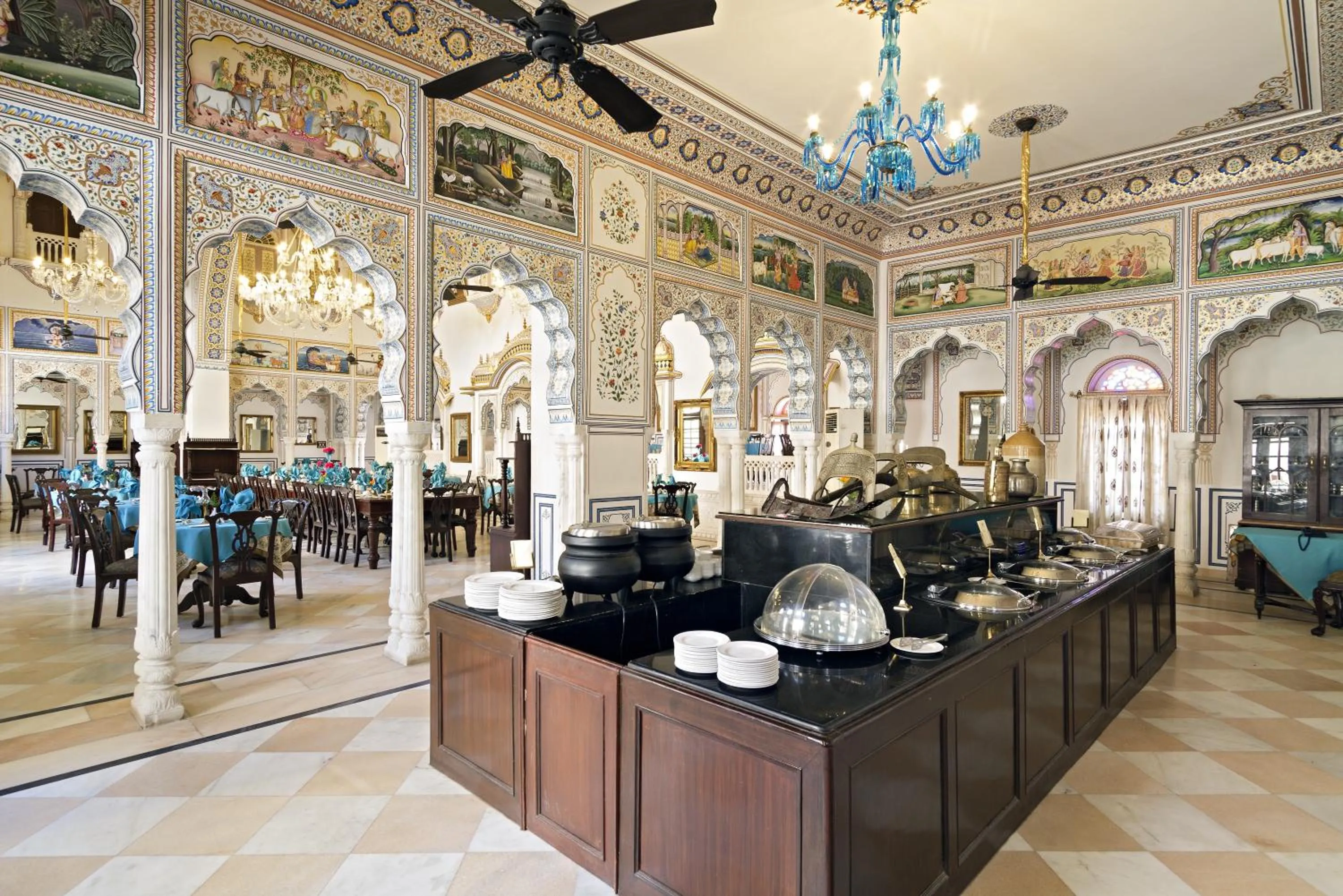 Restaurant/places to eat in Alsisar Mahal- Heritage Hotel