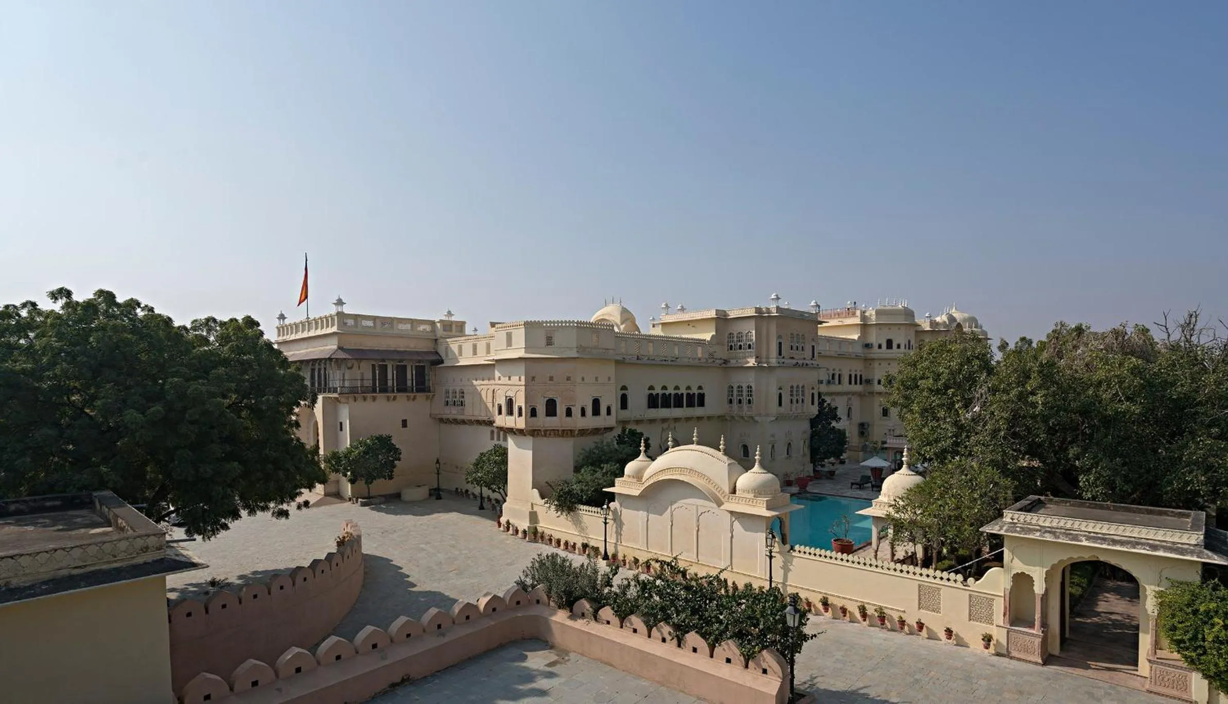 Property building in Alsisar Mahal- Heritage Hotel
