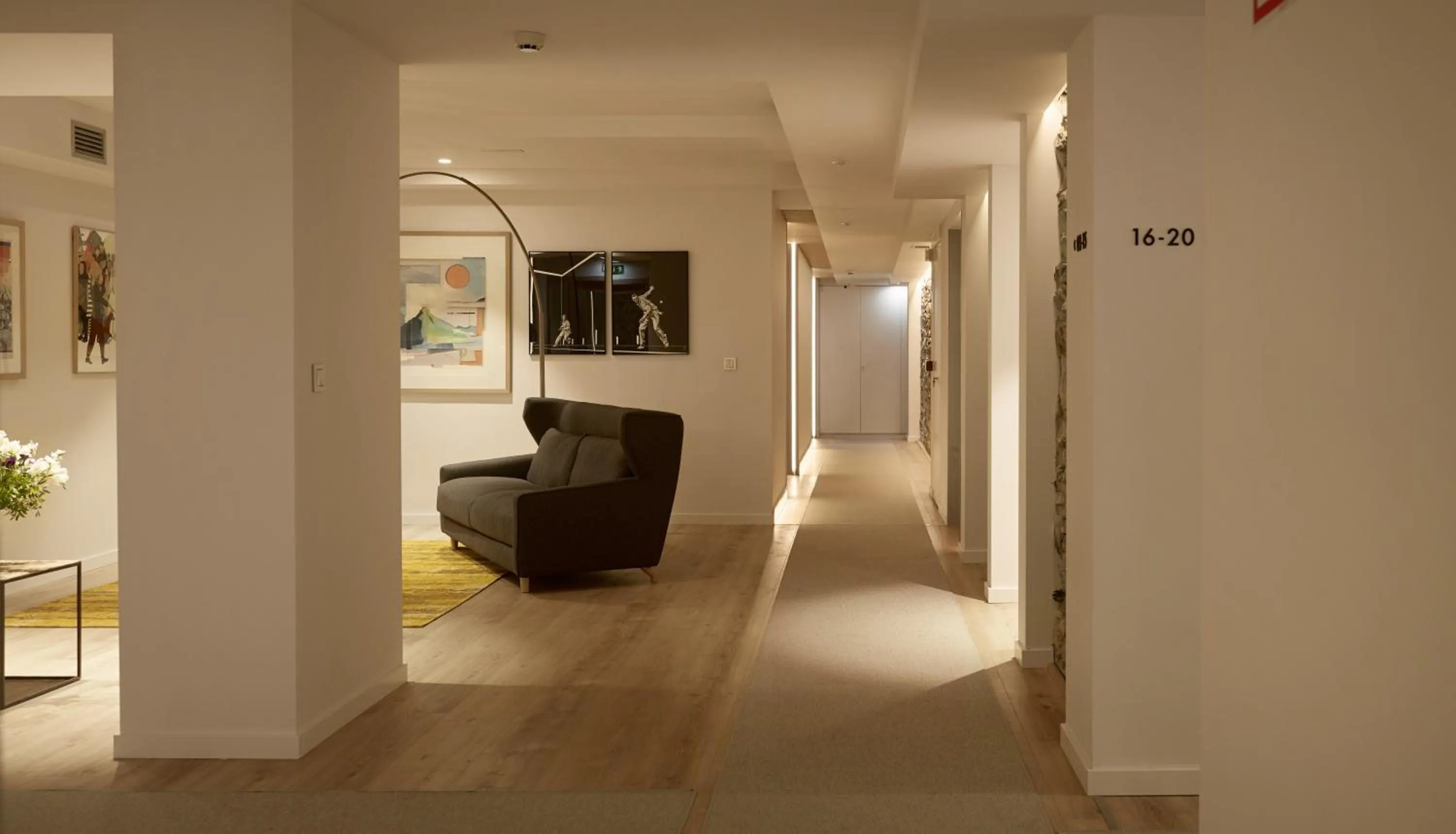 Living room in Hotel Bide Bide Tolosa