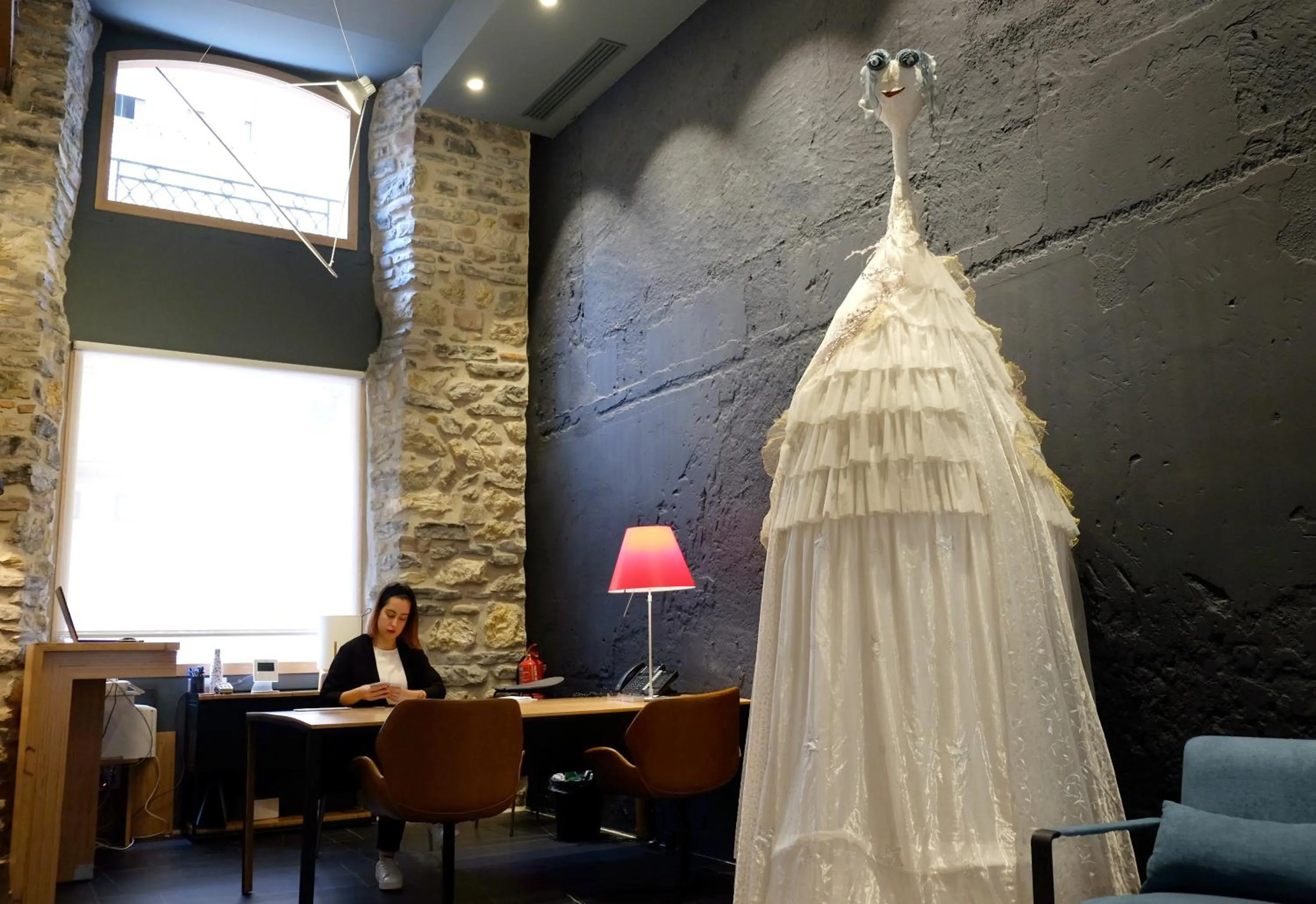 Lobby or reception in Hotel Bide Bide Tolosa