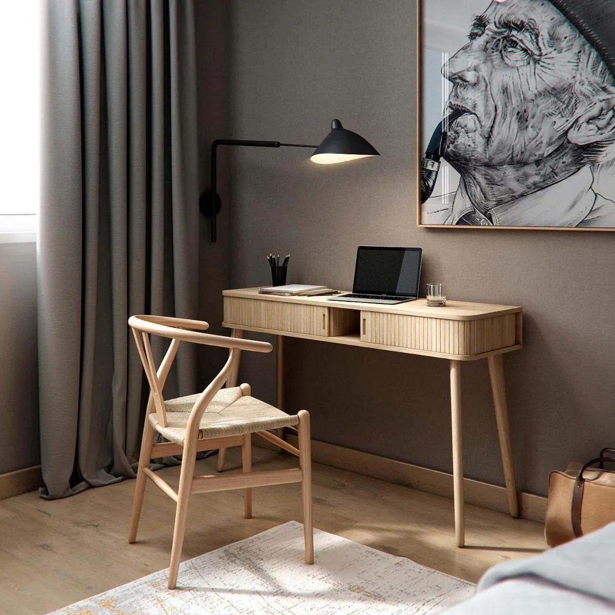 Communal lounge/ TV room in Hotel Bide Bide Tolosa