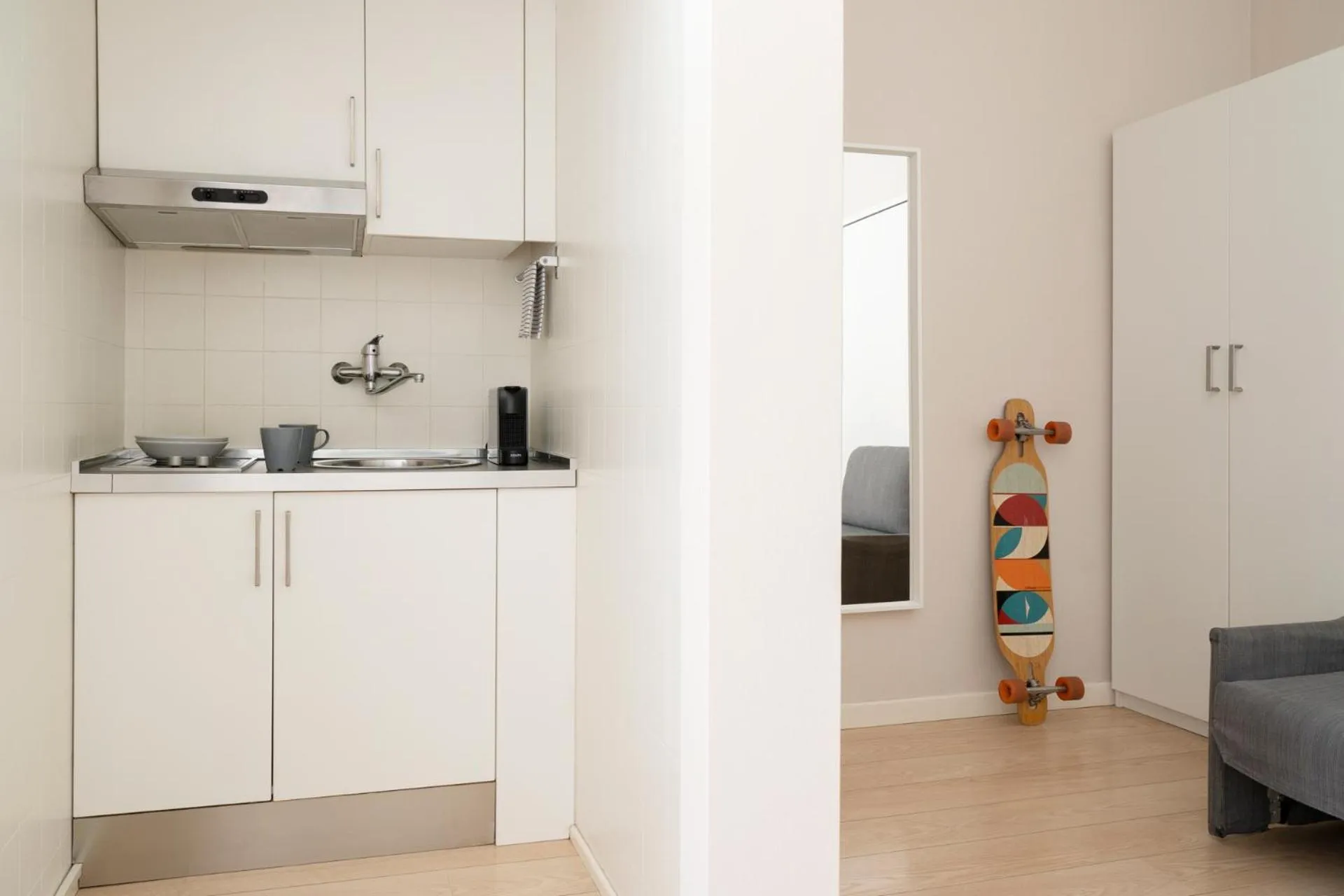 Kitchen or kitchenette in Sigieri Residence Milano