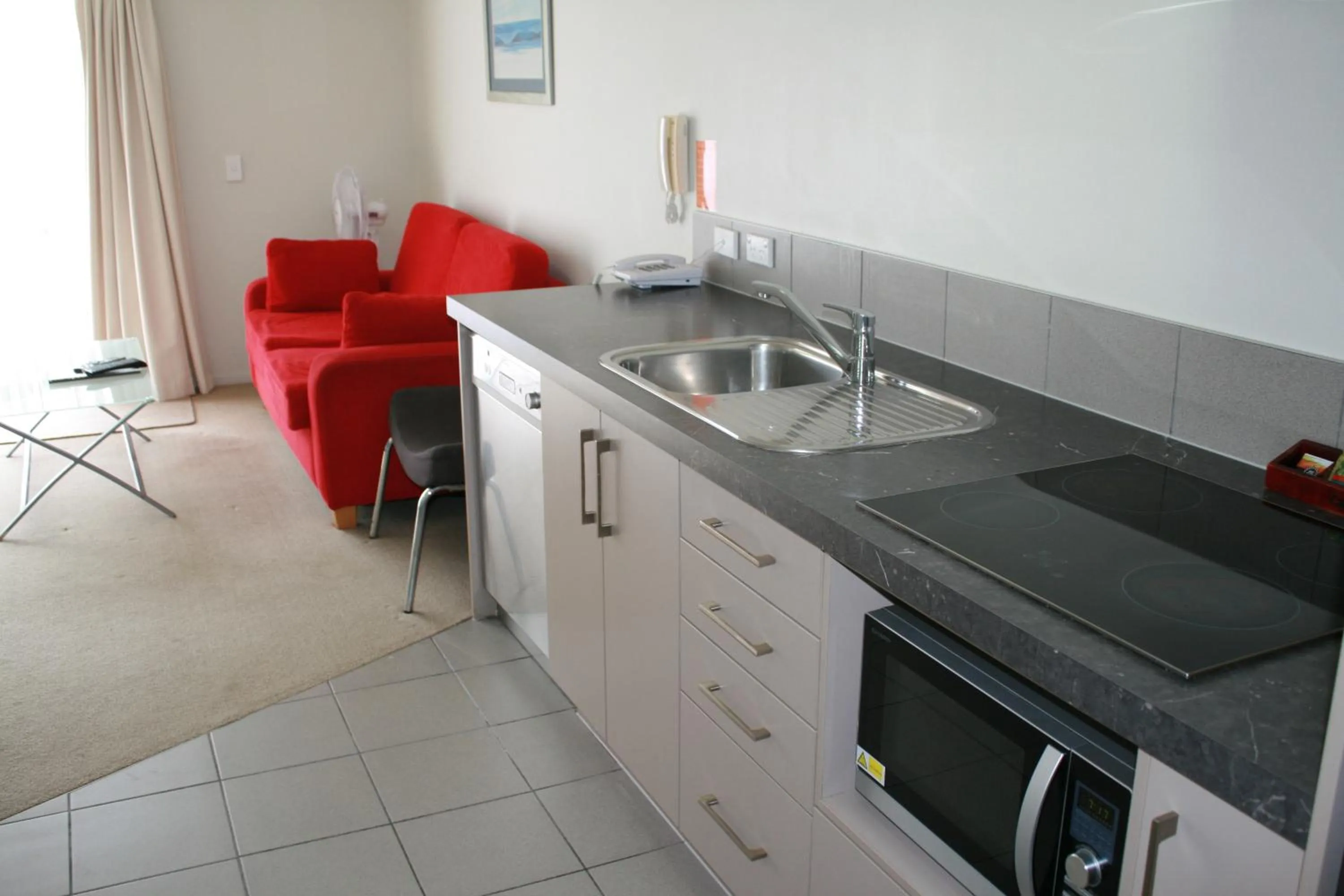 Kitchen or kitchenette in Atlas Suites and Apartments