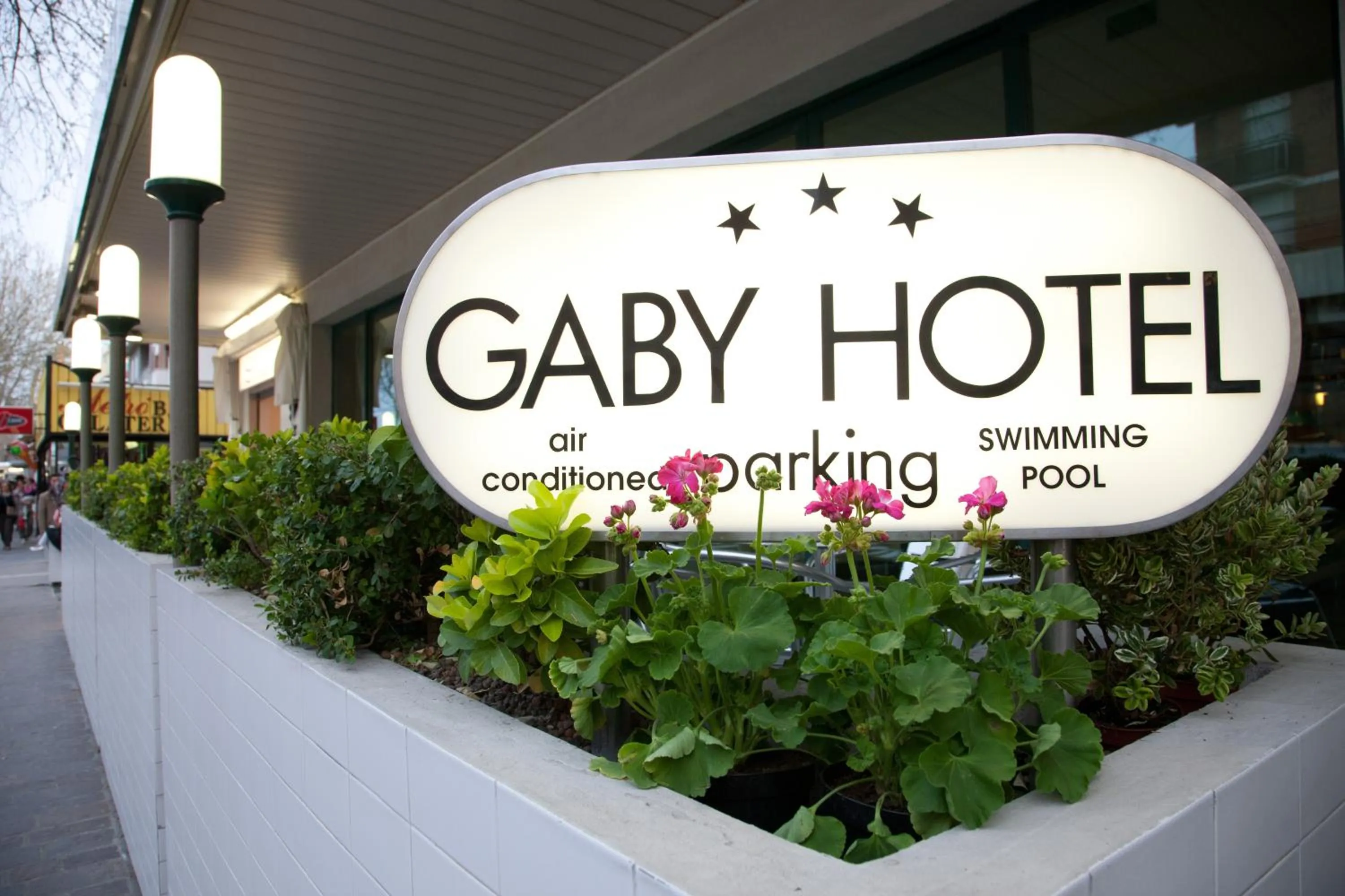 Property logo or sign in Hotel Gaby