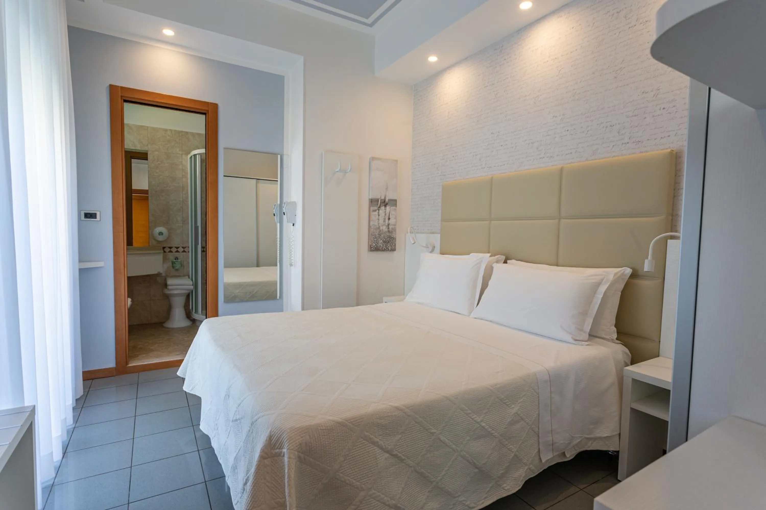 Bedroom, Bed in Hotel Gaby