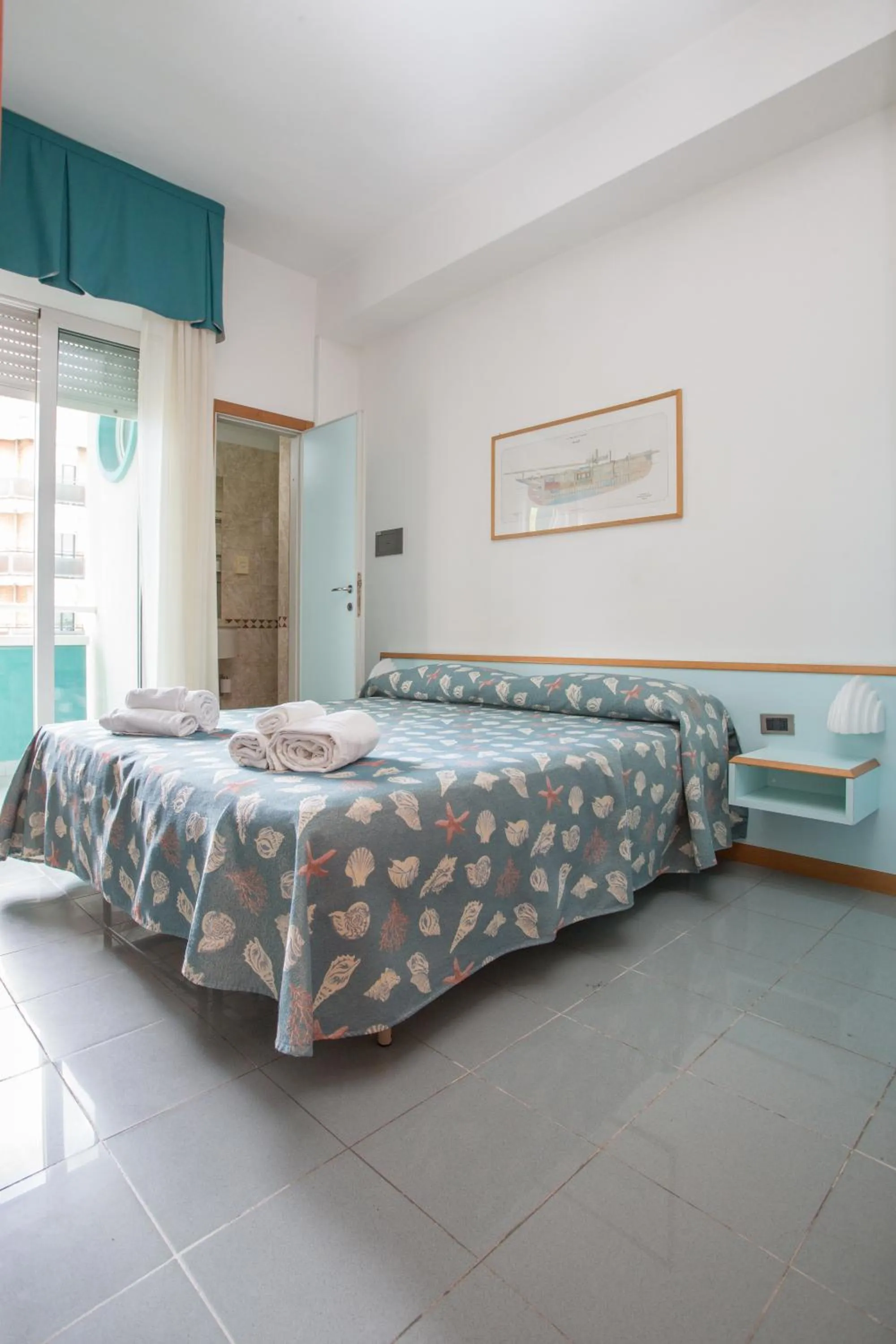 Bedroom, Bed in Hotel Gaby