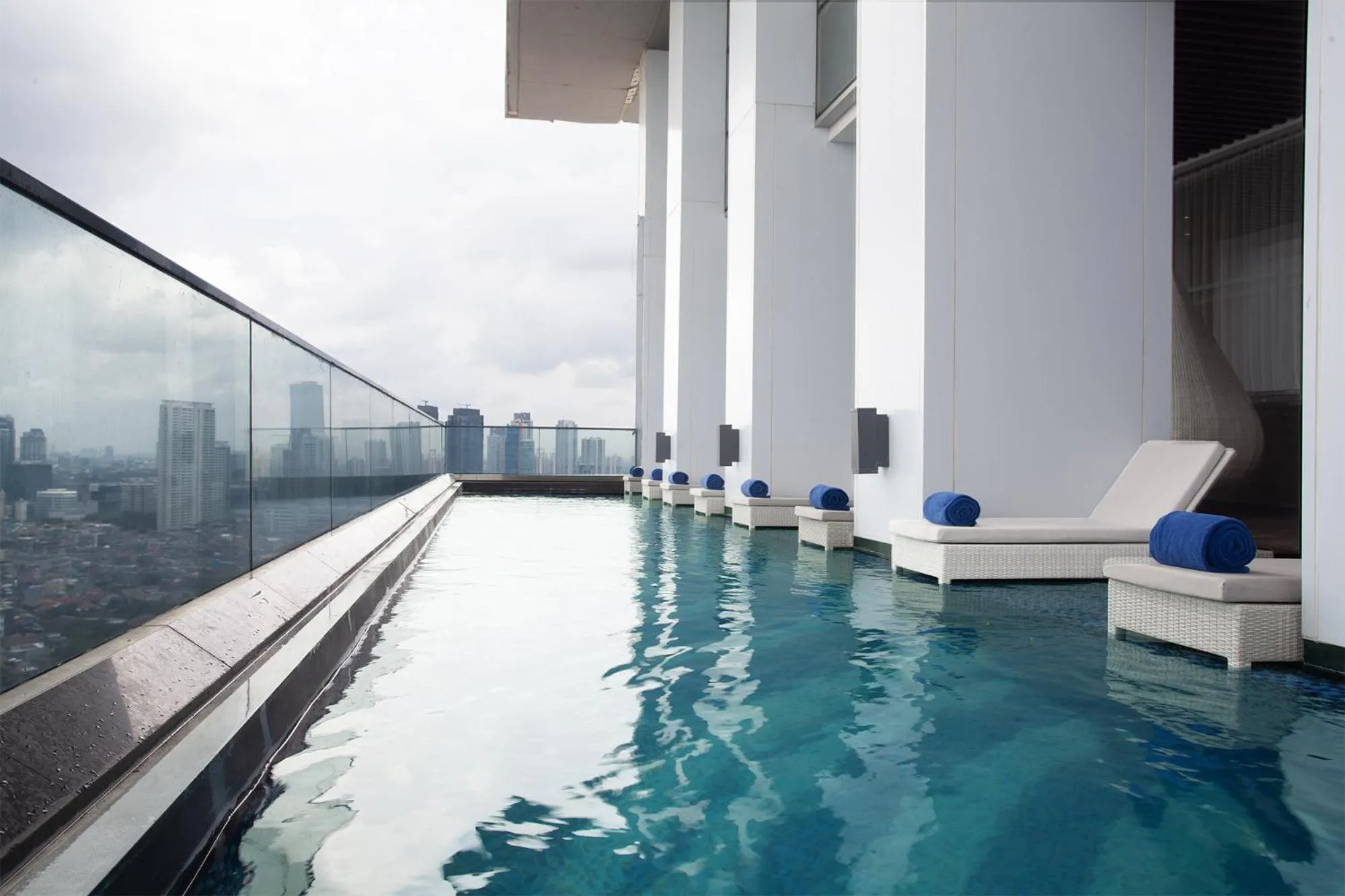 Swimming pool in Ascott Sudirman Jakarta