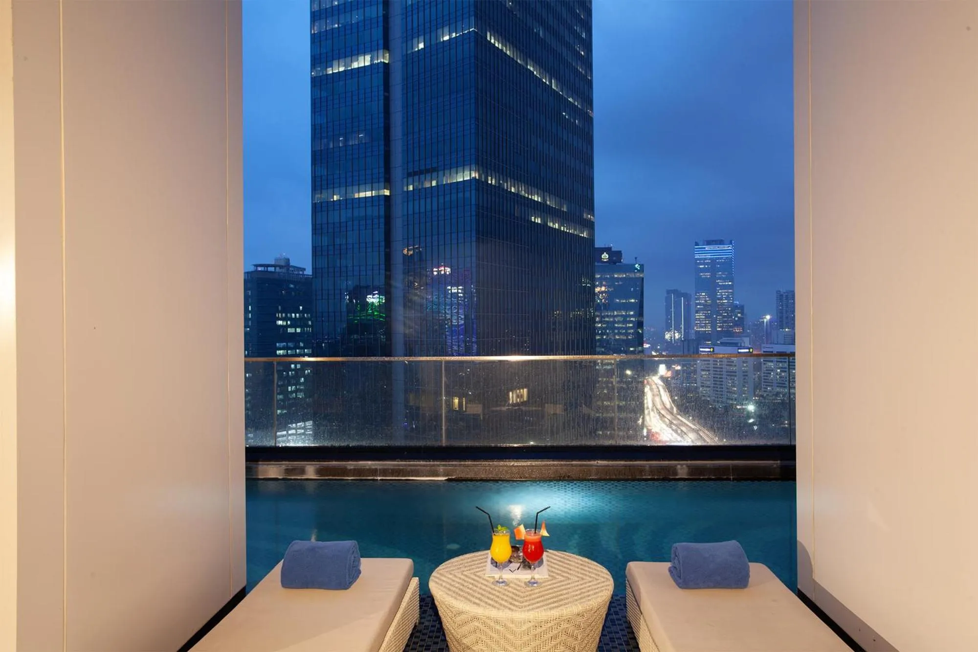 City view in Ascott Sudirman Jakarta
