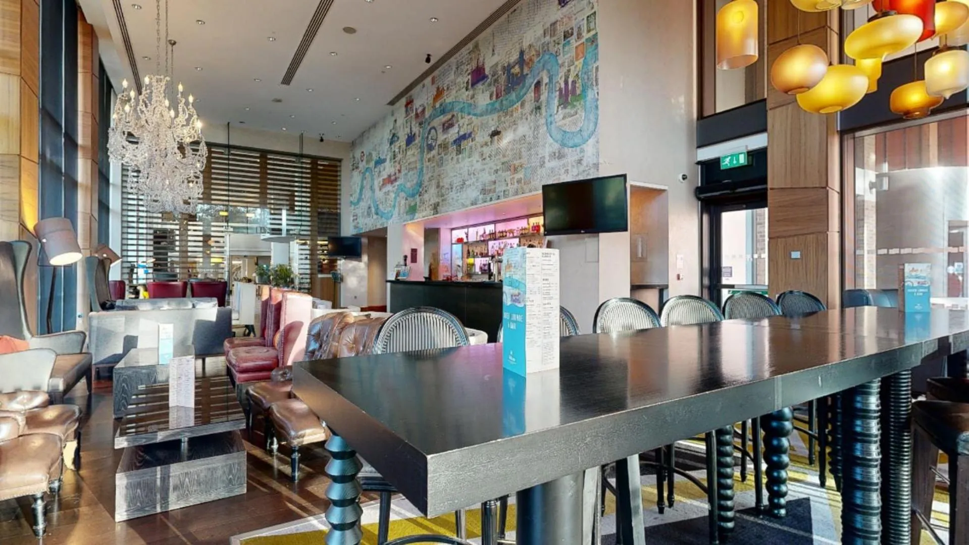 Restaurant/places to eat in Hilton London Heathrow Airport Terminal 5