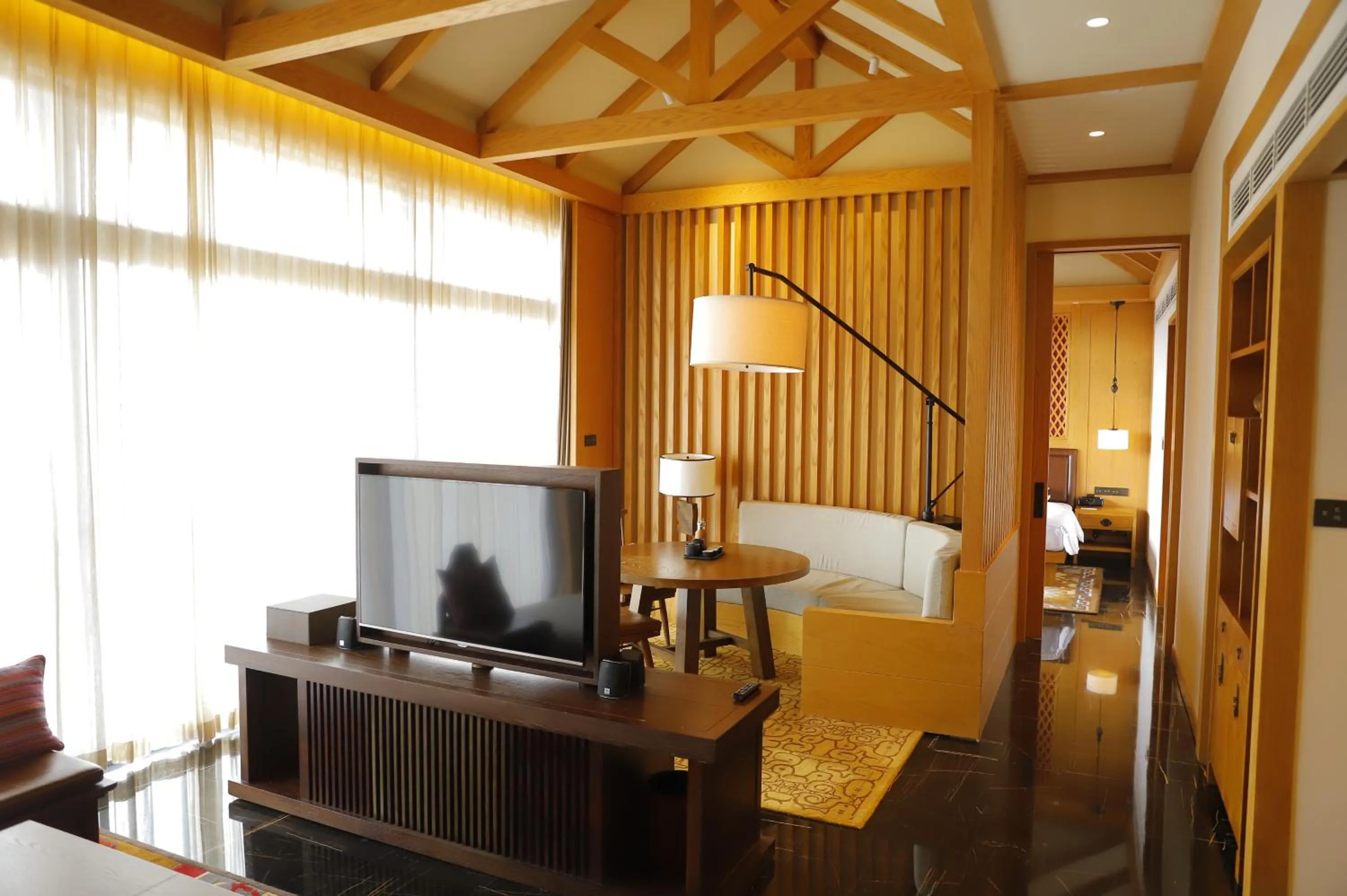 Living room in Jinmao Pureal Mountain Liiang