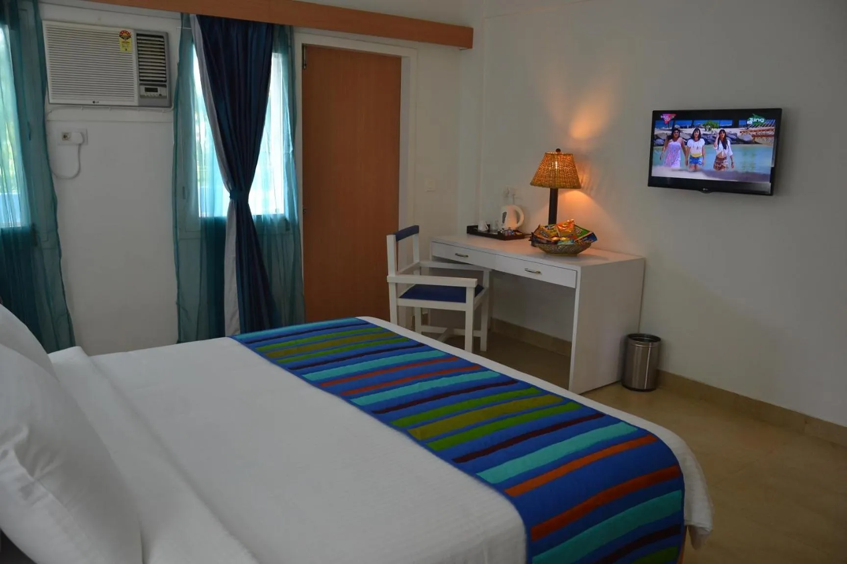 Garden view in Peerless Resort Sri Vijaya Puram