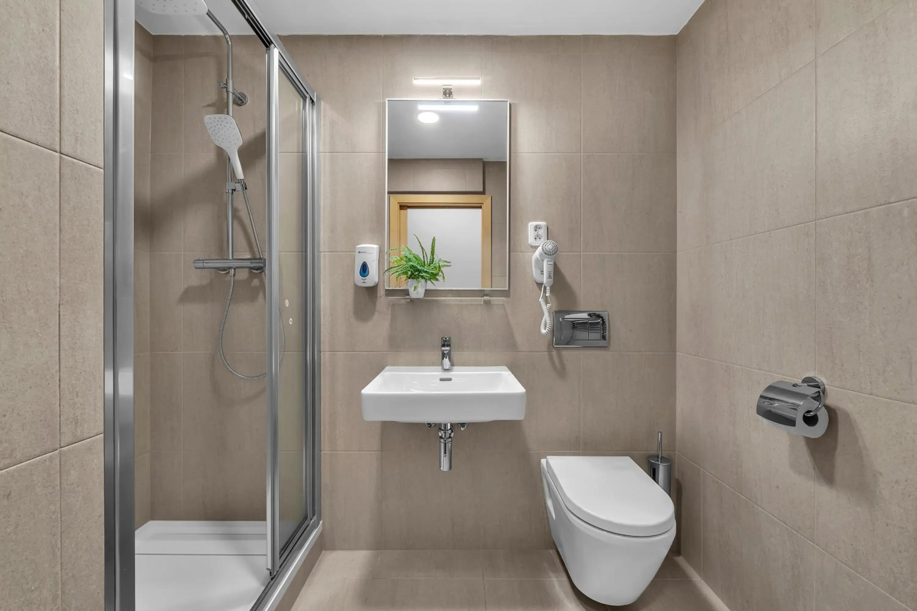 Shower in Abitohotel