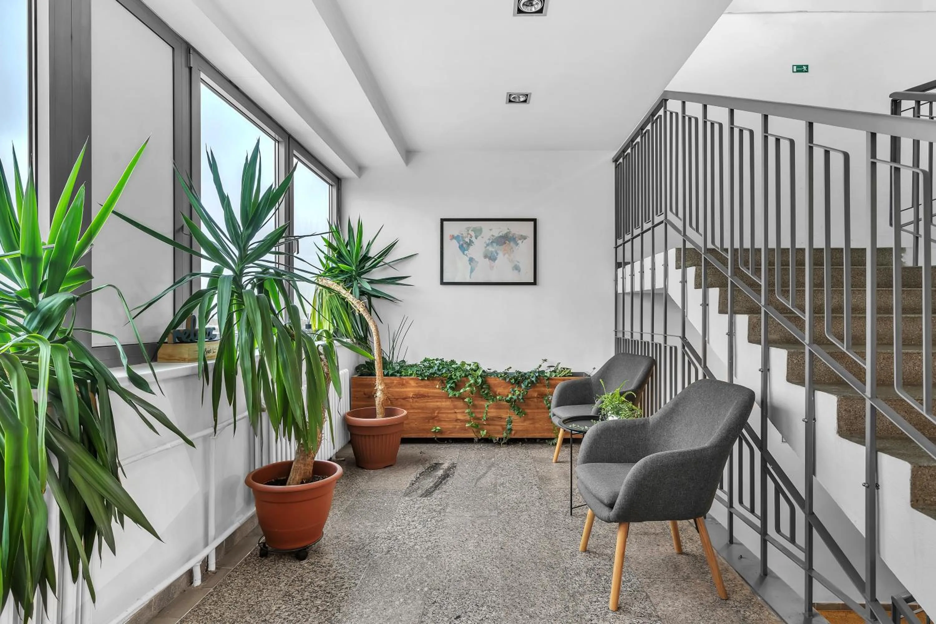 Seating area in Abitohotel