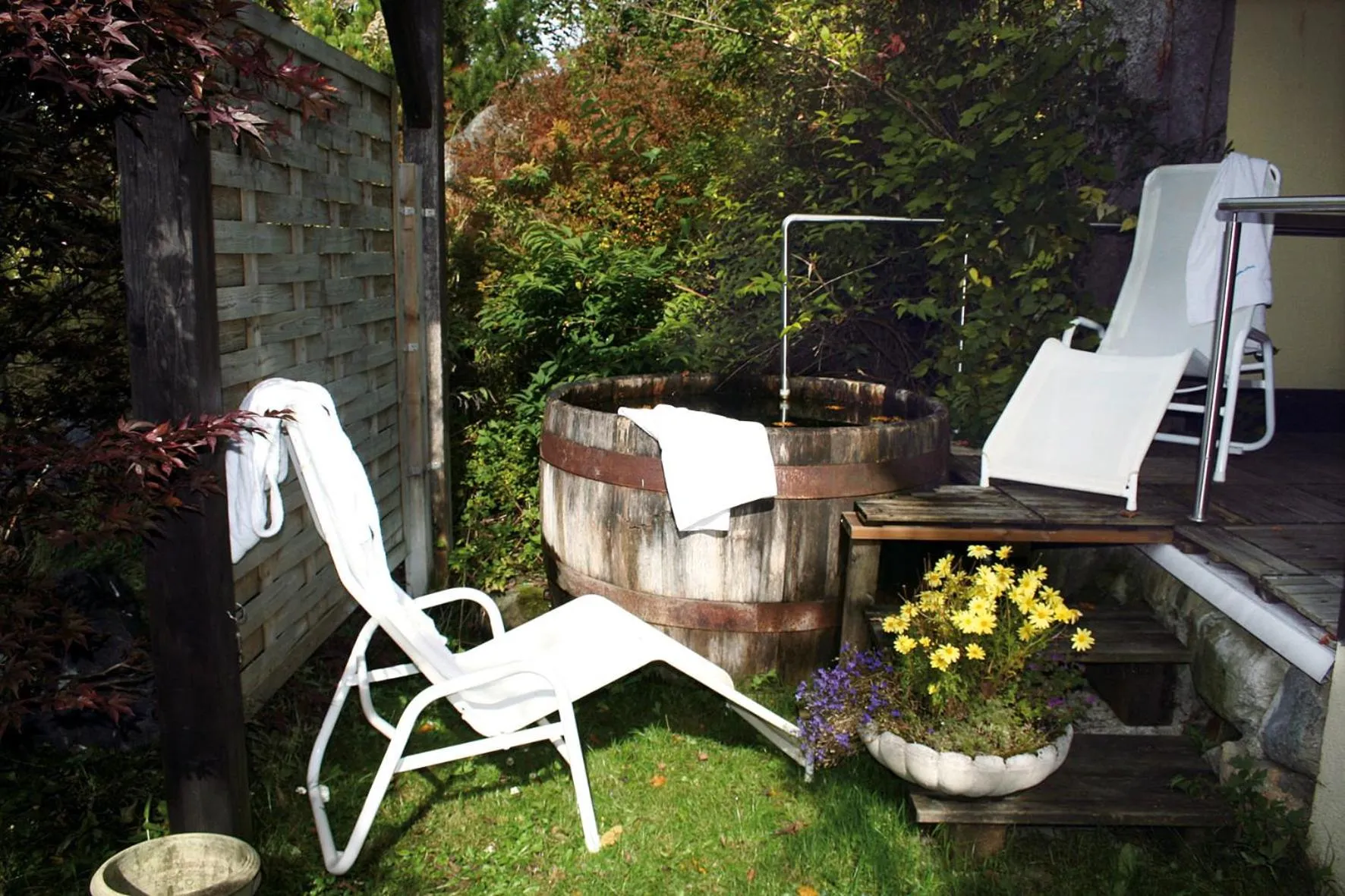 Garden in Hotel Post