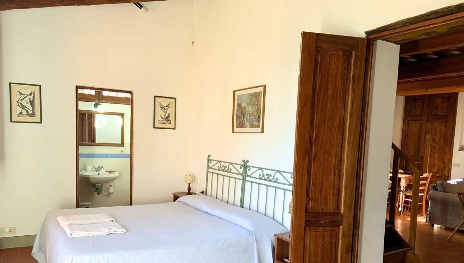 Bedroom, Bed in Borgo Bottaia