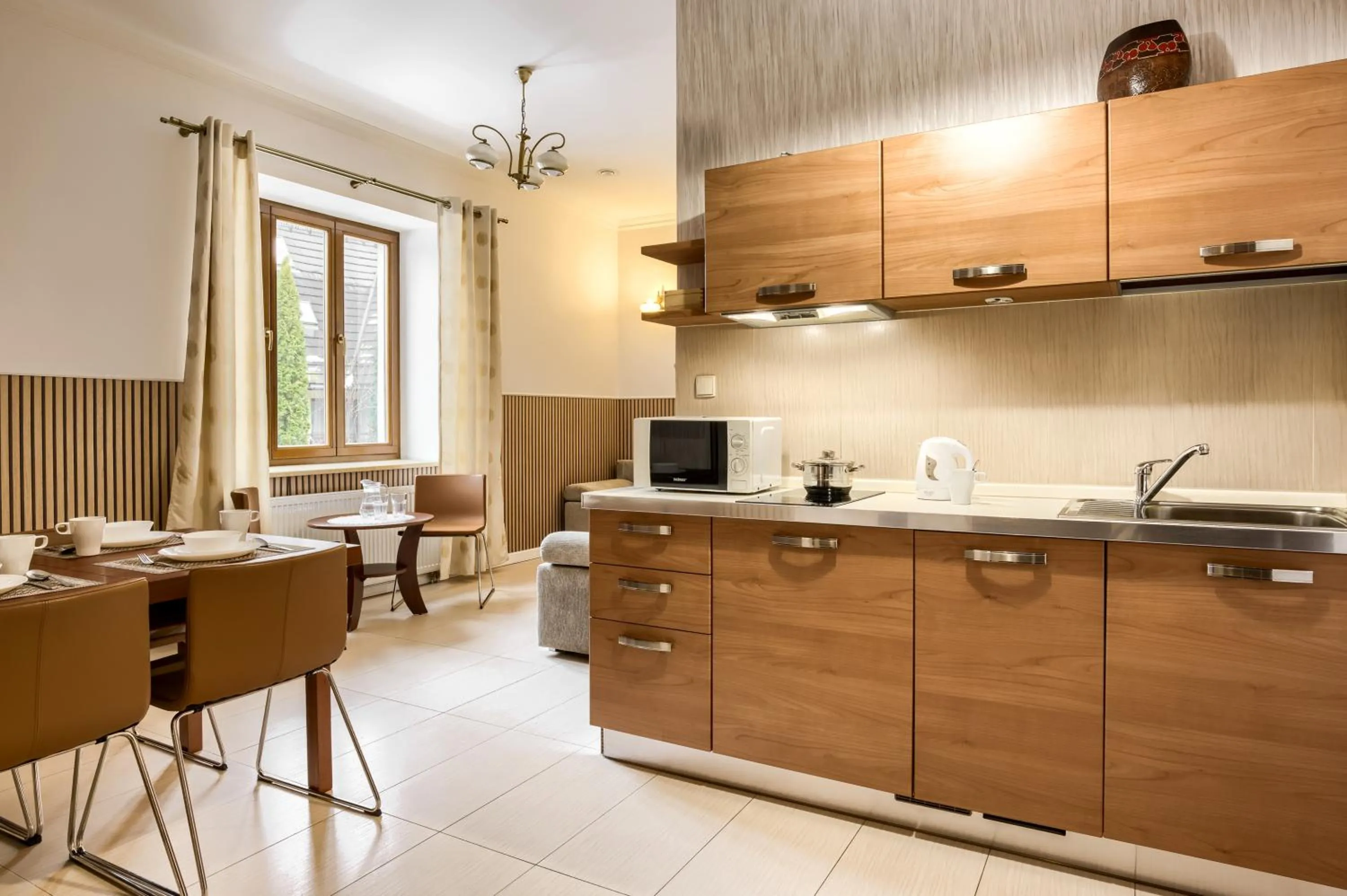 kitchen in TatryTOP Radowid basen sauna