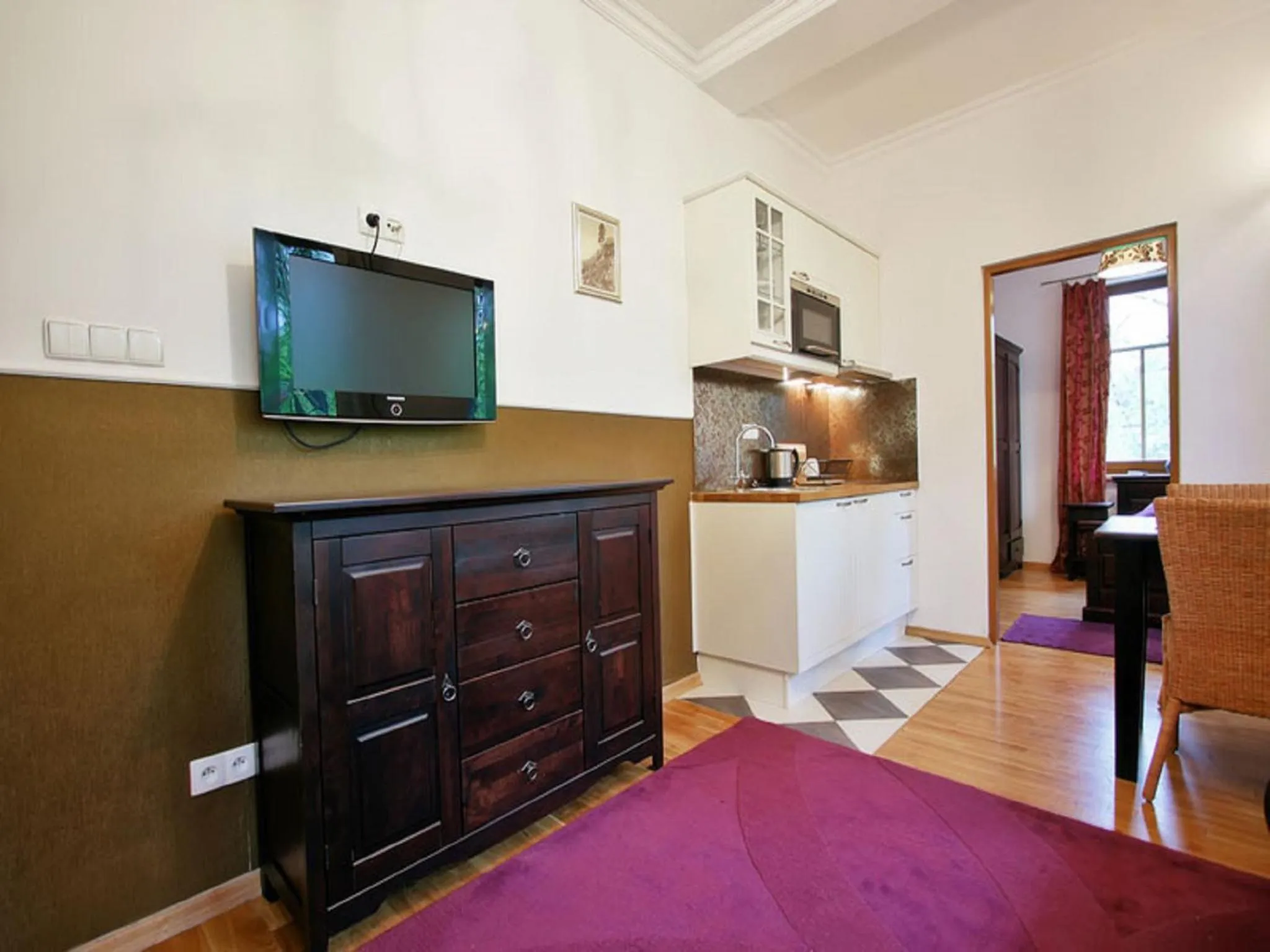 Kitchen or kitchenette in TatryTOP Radowid basen sauna