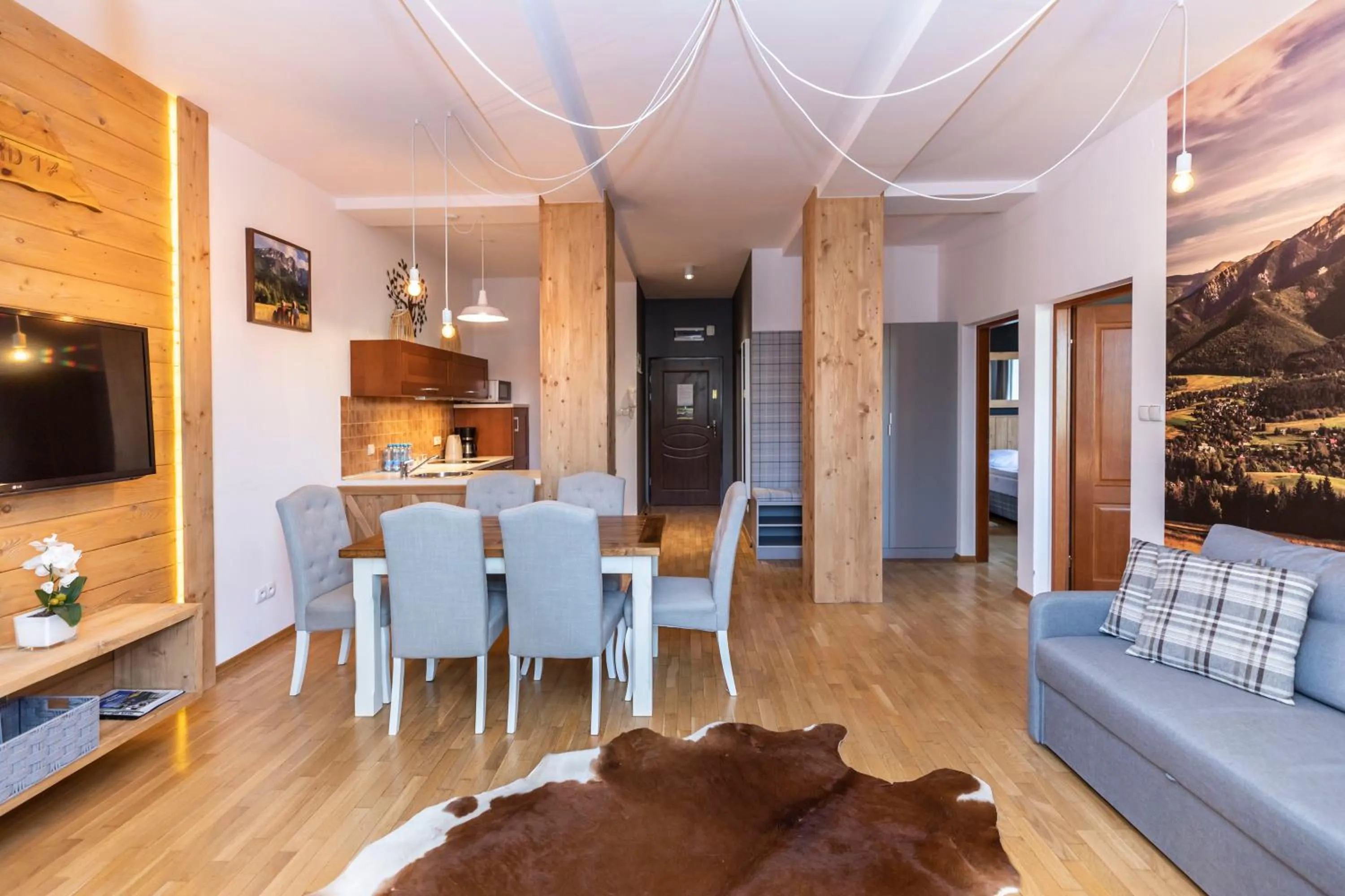 Living room in TatryTOP Radowid basen sauna