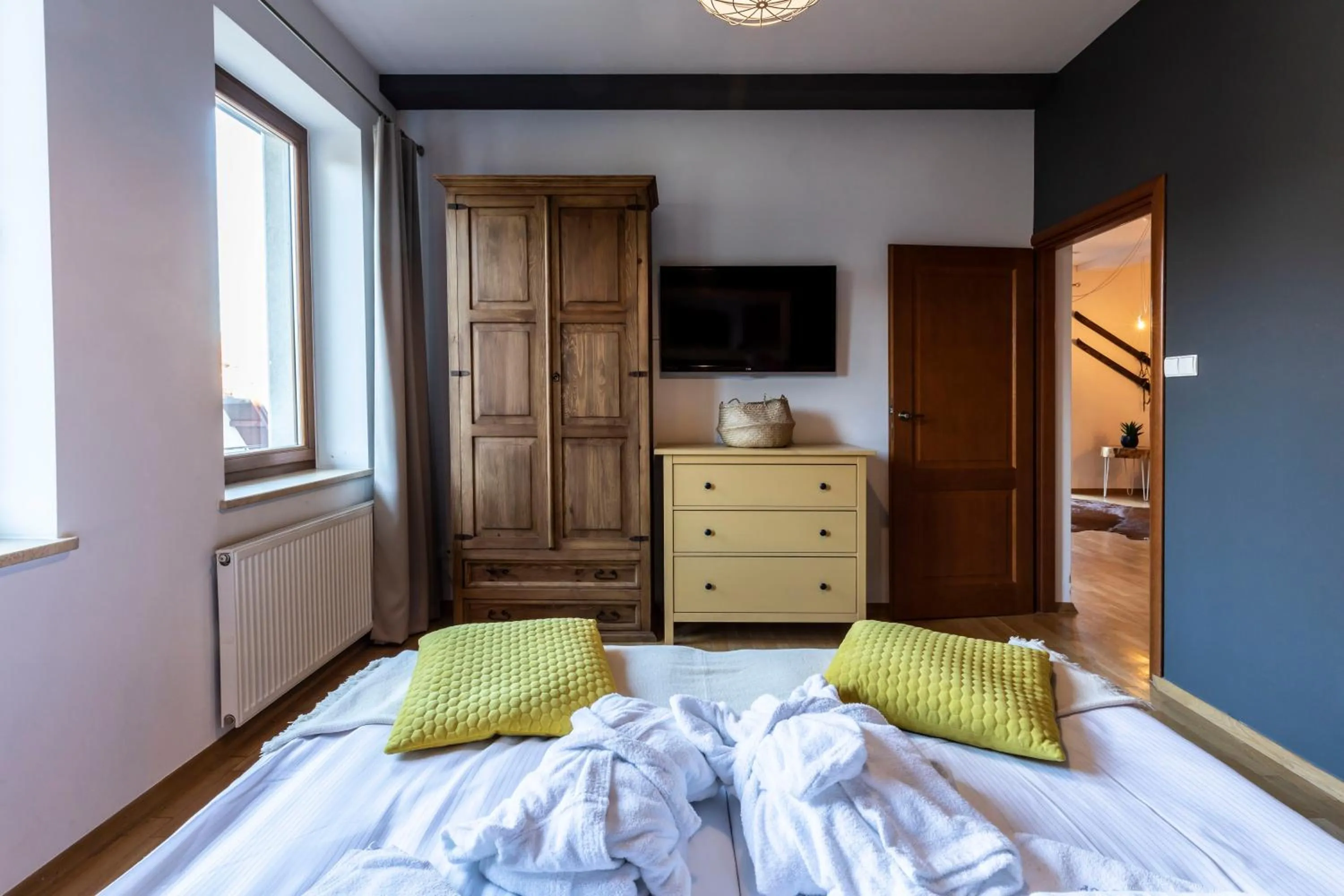 Bedroom, Bed in TatryTOP Radowid basen sauna