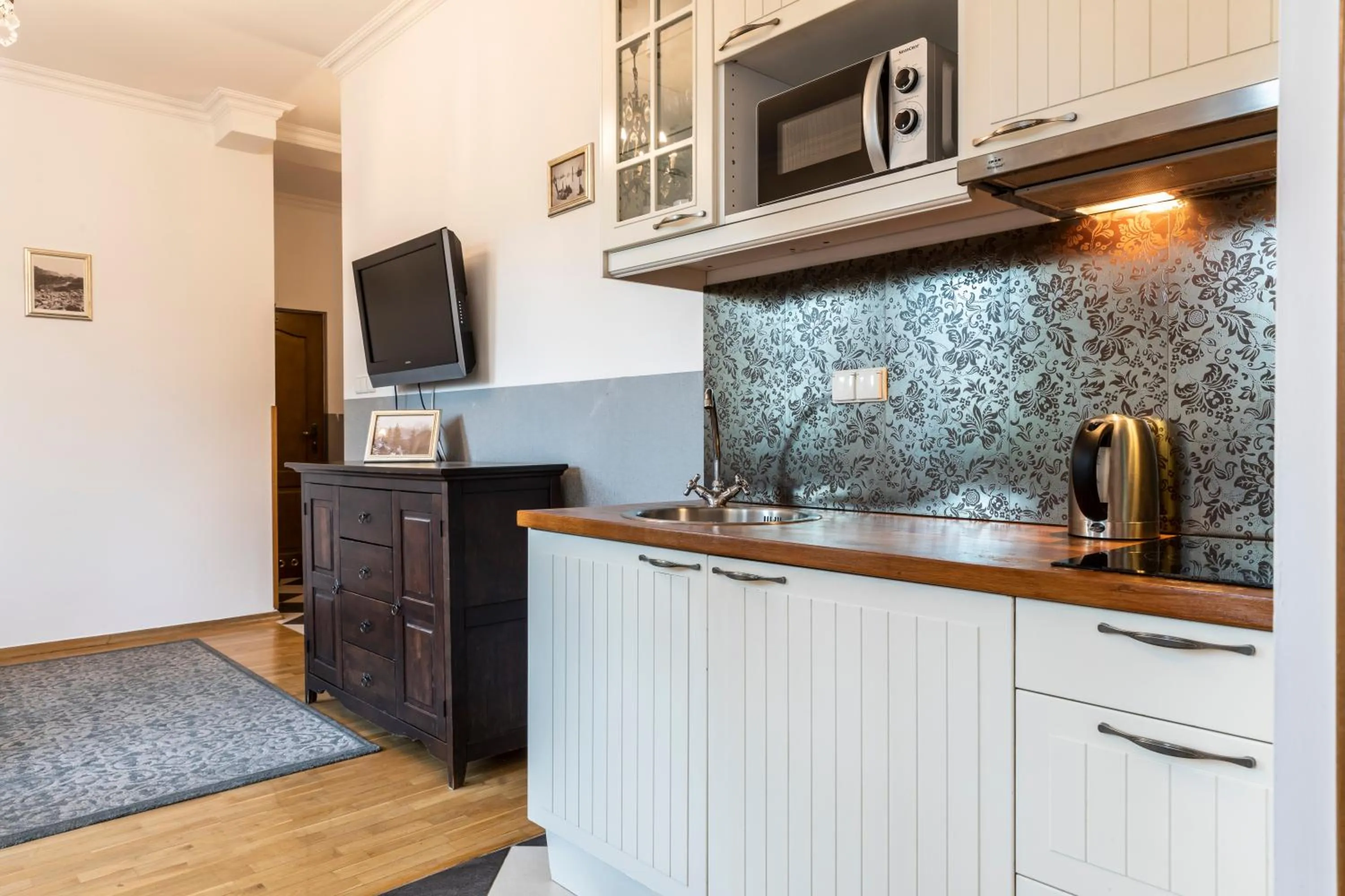 Kitchen or kitchenette in TatryTOP Radowid basen sauna