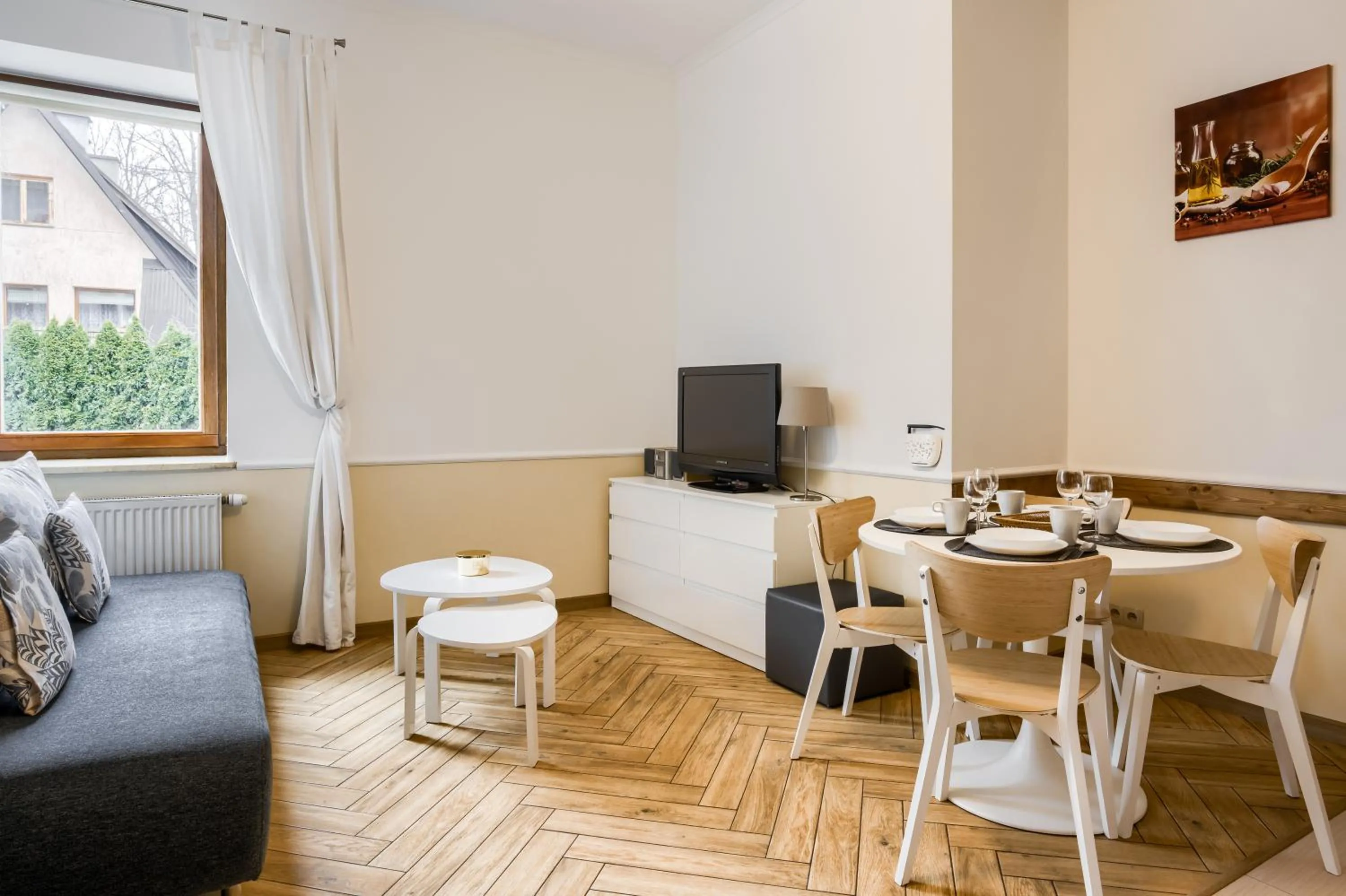 Living room in TatryTOP Radowid basen sauna