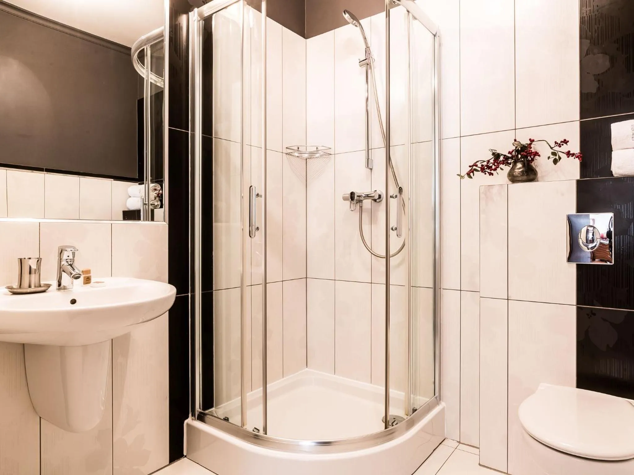 Shower in TatryTOP Radowid basen sauna