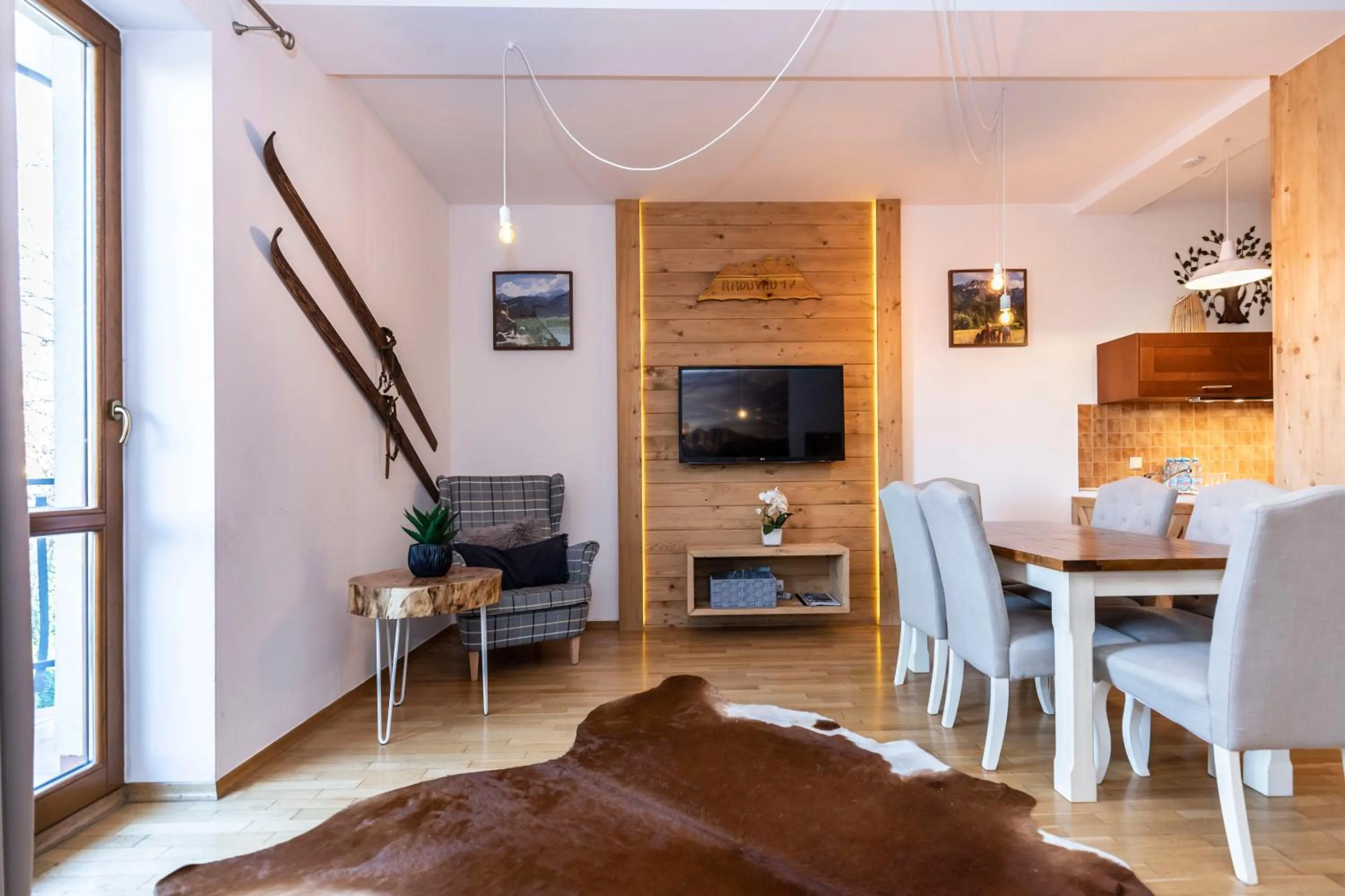 Living room in TatryTOP Radowid basen sauna