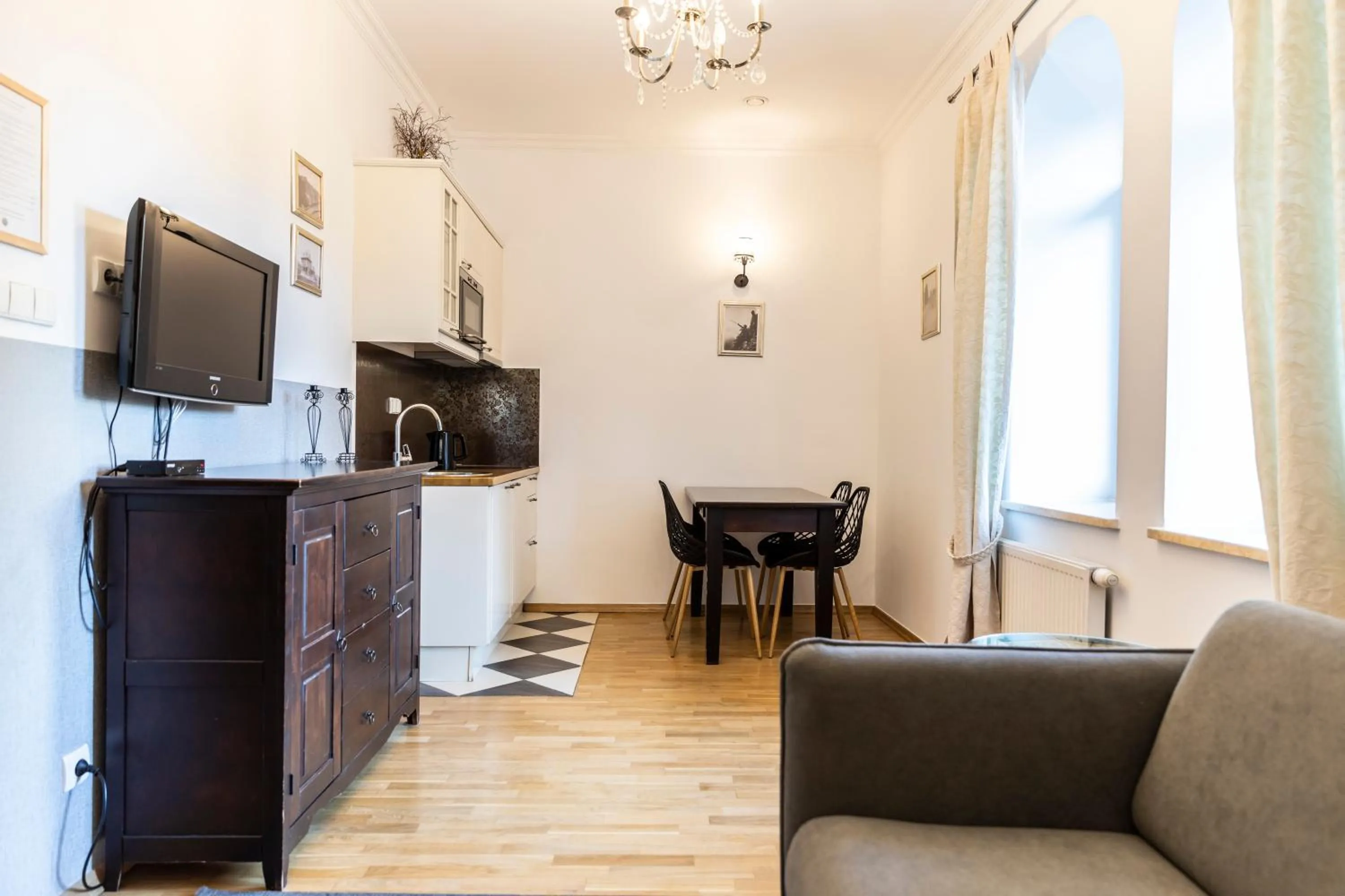 Kitchen or kitchenette in TatryTOP Radowid basen sauna