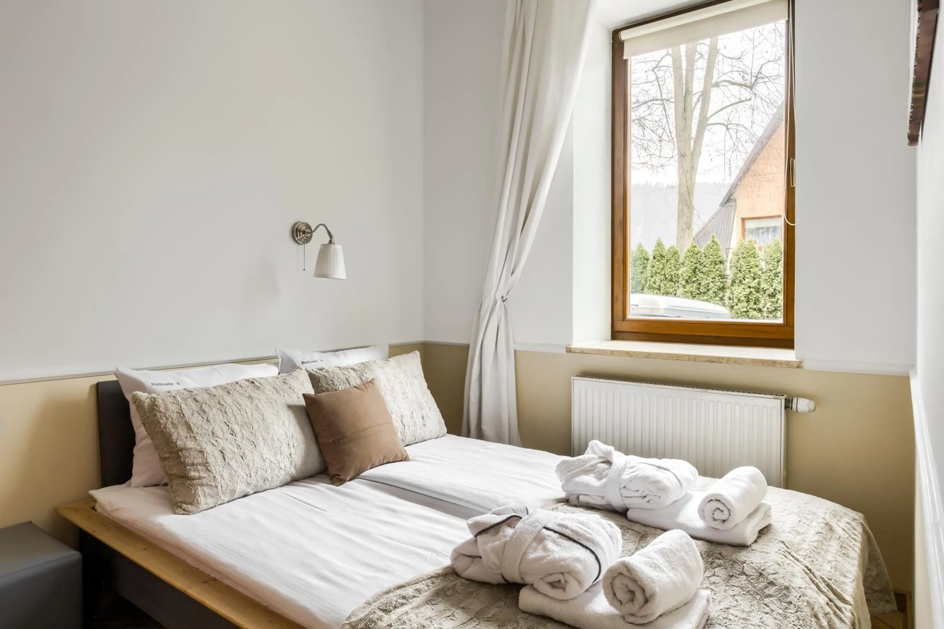 Bedroom, Bed in TatryTOP Radowid basen sauna